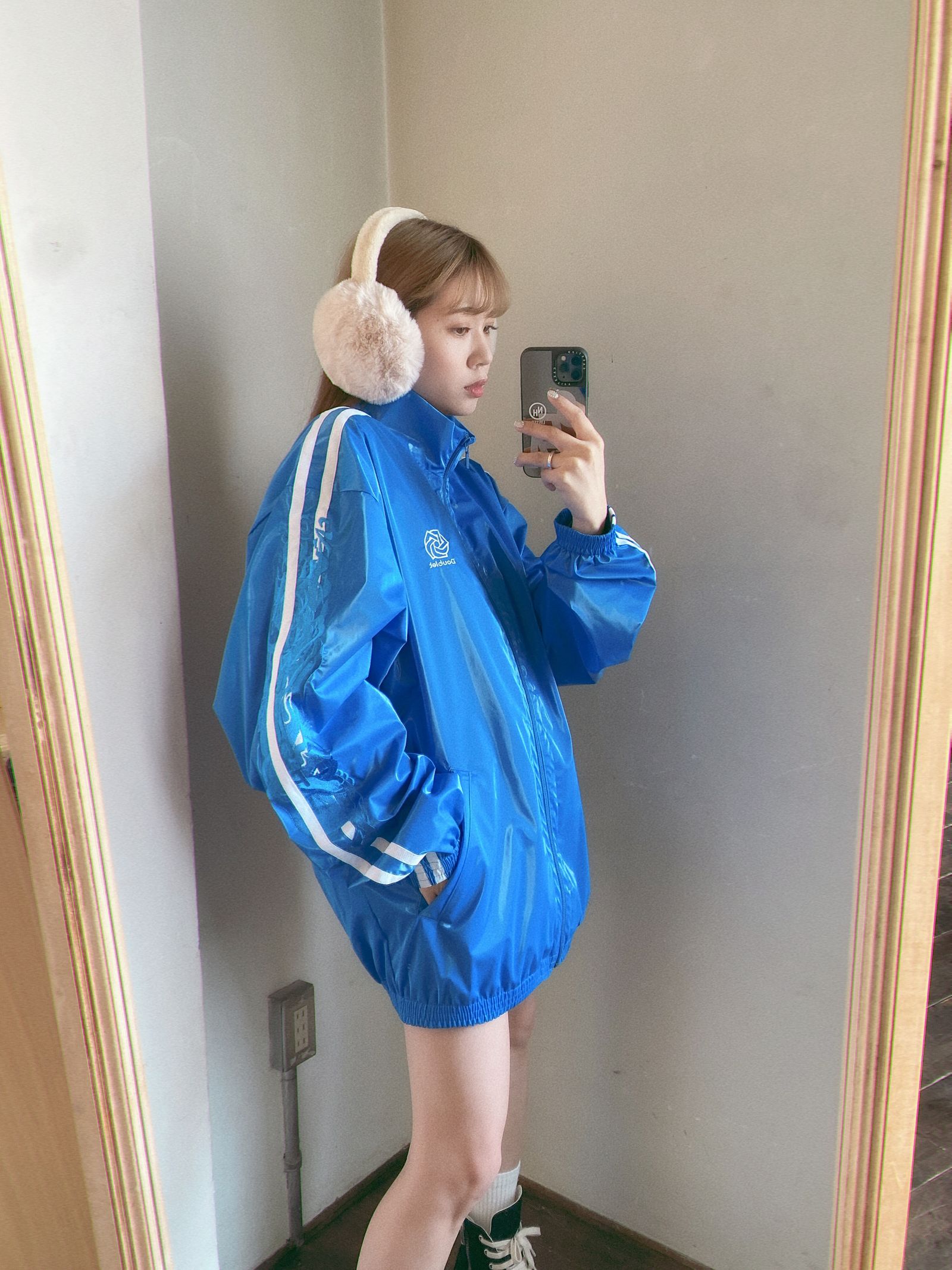 doublet 24SS 新作LAMINATE TRACK JACKET style.2024.1.12 | 4131 | MARK