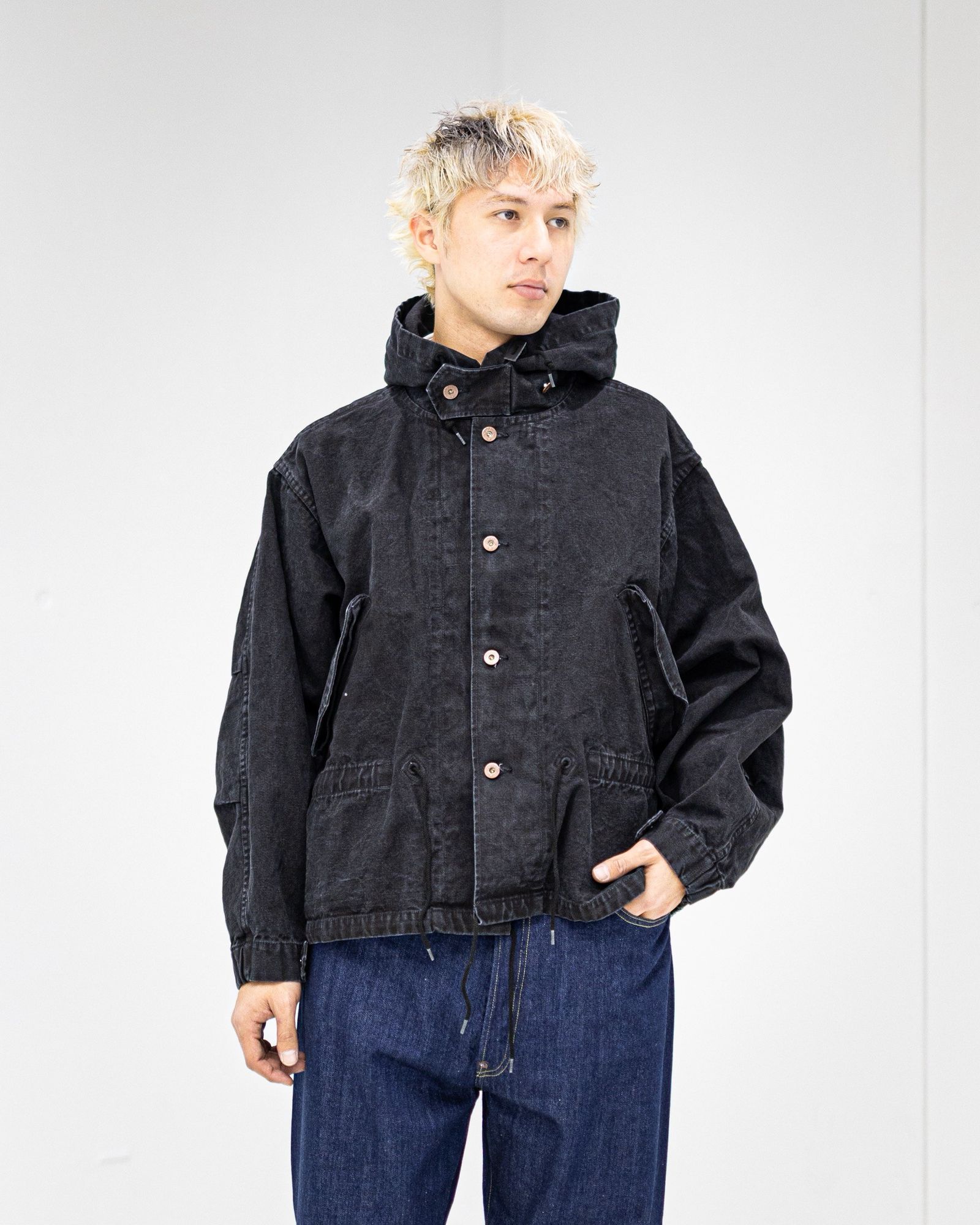 Gurank - Gurank グランク 26SS CH Mountain parka (2611)BLACK☆新作