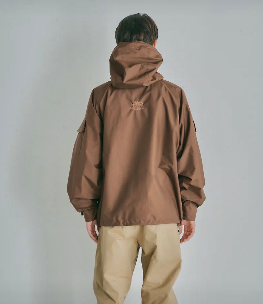 is-ness - イズネス23AW NINJA HOODIE SHELL JACKET(1005AWJK02)BROWN