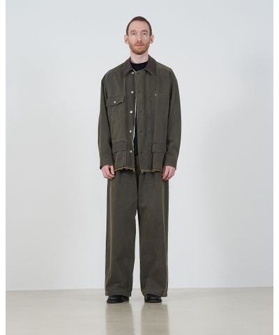 YOKE - ヨーク25SS カバーオールCOTTON CUT-OFF COVERALL JACKET