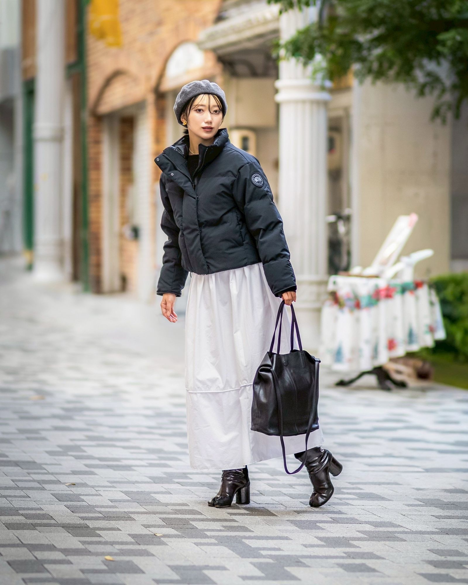 CANADA GOOSE Grandview Cropped Jacket Black Label style 2025.11.11