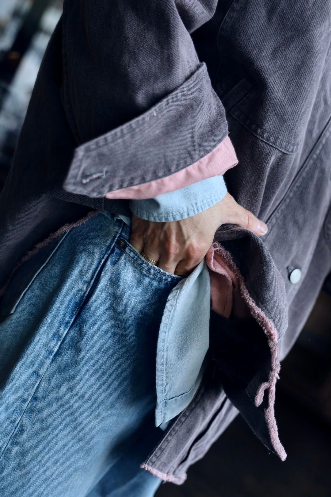 YOKE - ヨーク25SS カバーオールCOTTON CUT-OFF COVERALL JACKET