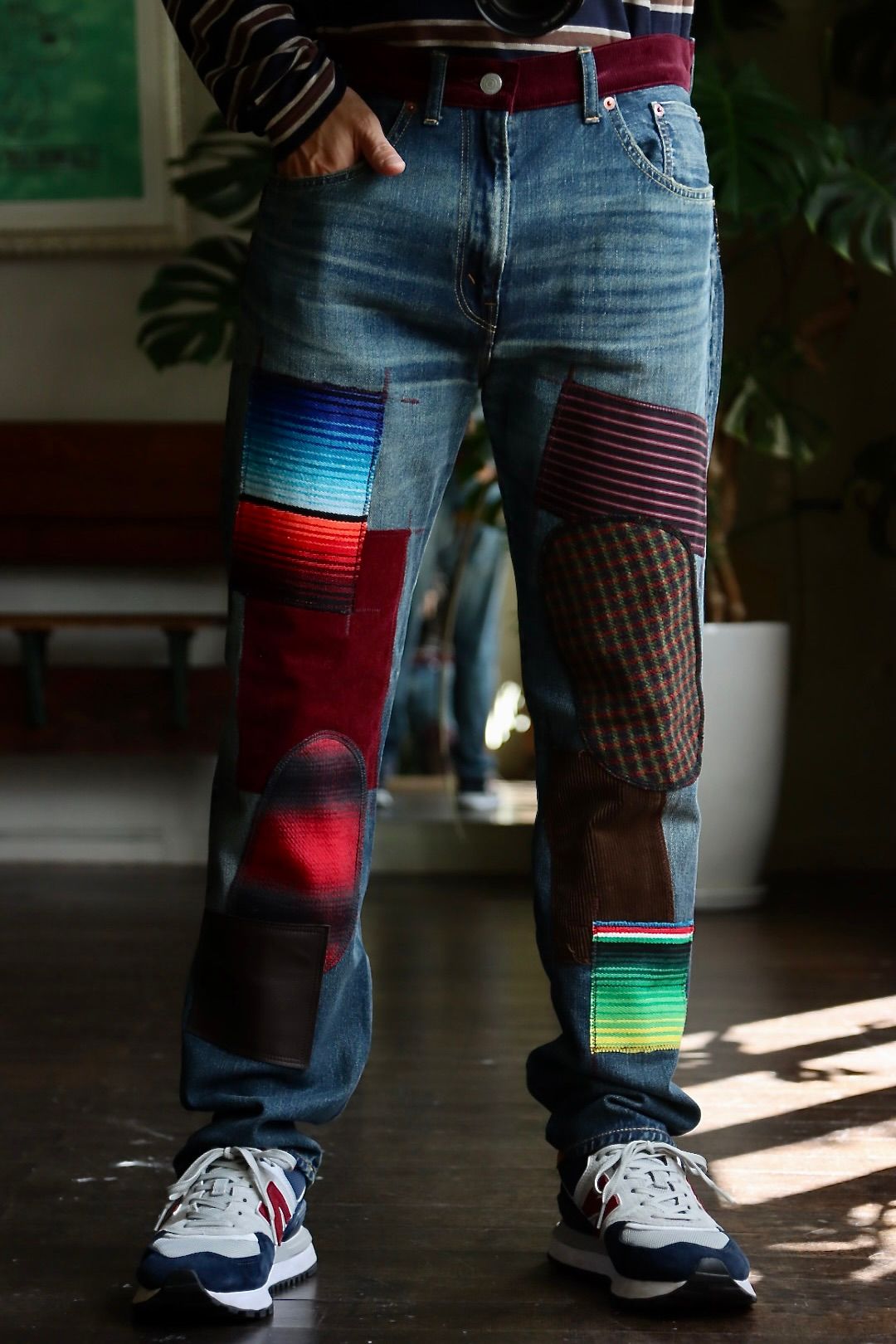 JUNYA WATANABE MAN - ジュンヤワタナベマン 22FW Levi'sコラボ 多素材