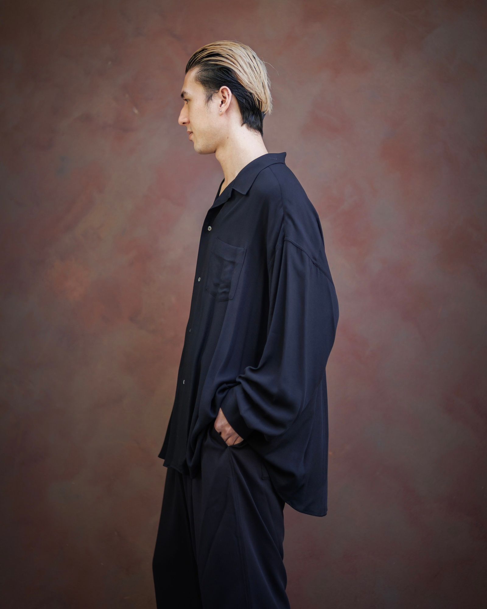 Graphpaper SIDOGRAS Twill Viscose Oversized Sleeping Shirt 11月23