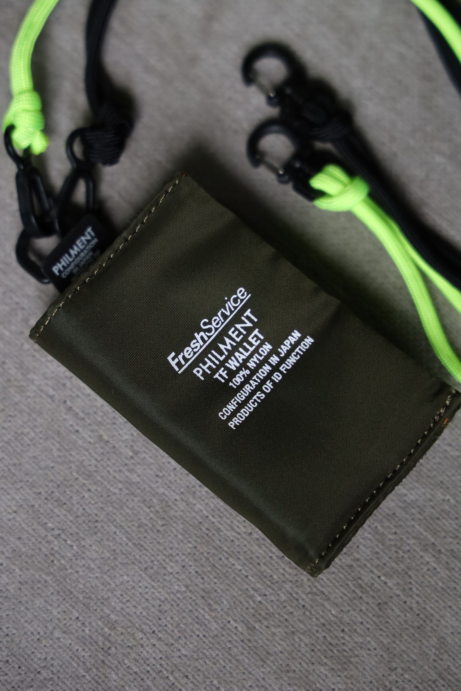 FreshService - フレッシュサービスPHILMENT FS TF WALLET(KHAKI)☆12