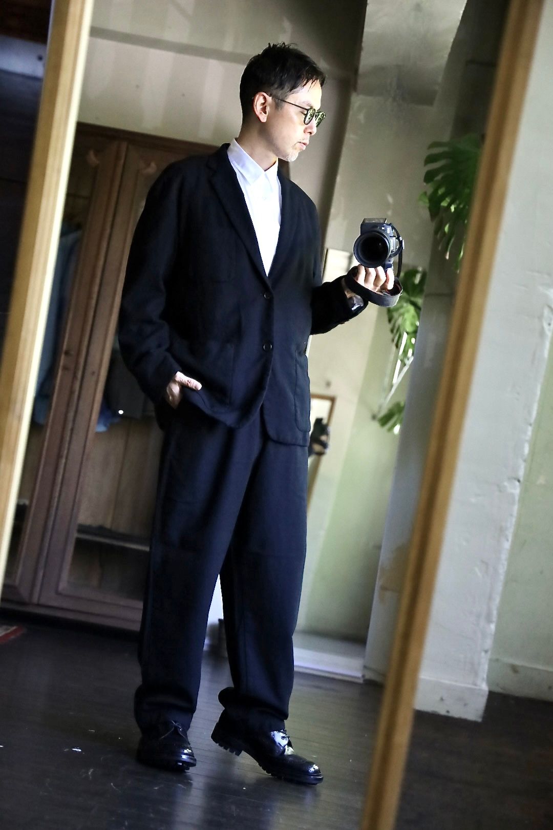 COMME des GARCONS HOMME - コムデギャルソンオム24AW ウール縮絨