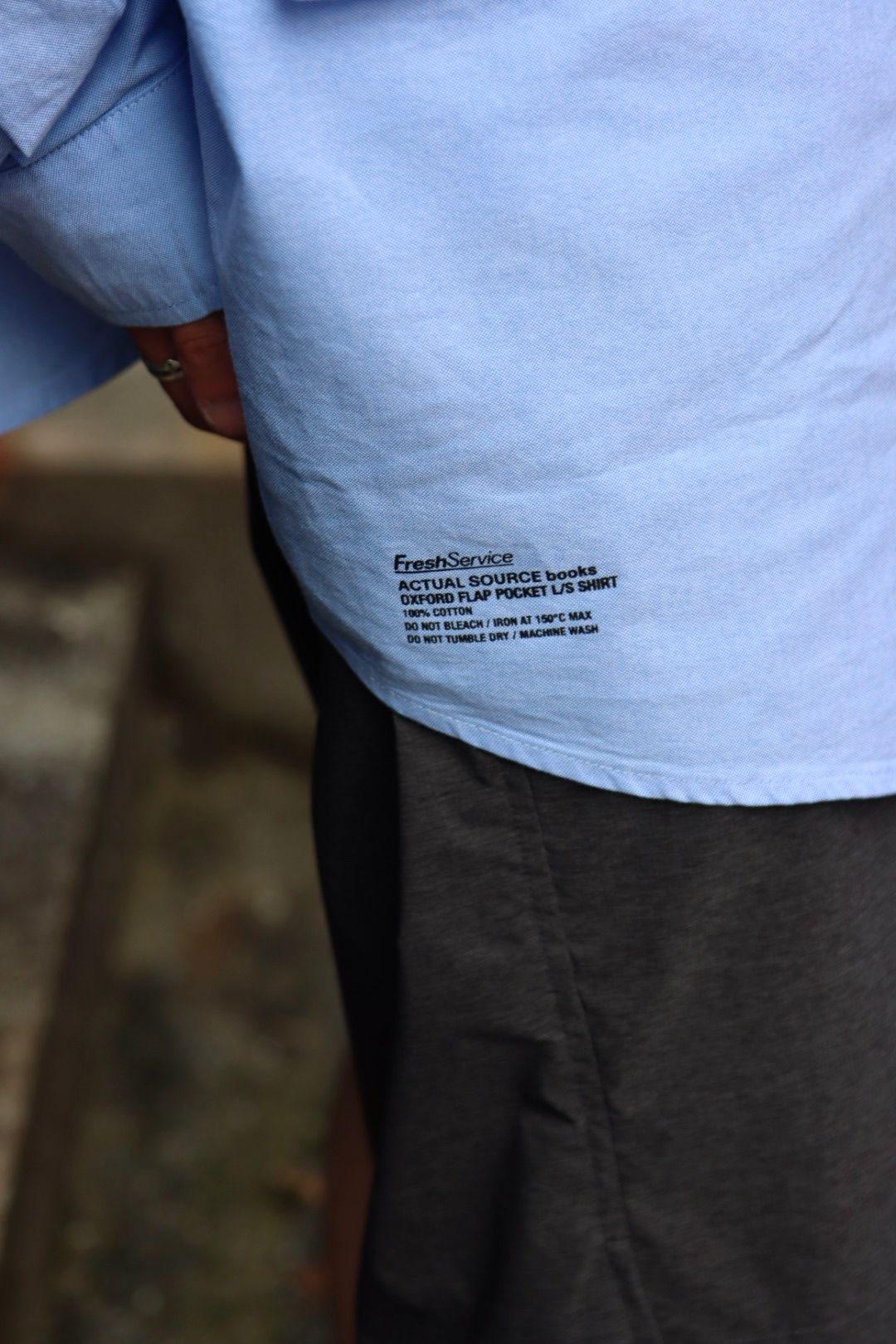 FreshService フレッシュサービス 23AW 新作AS ×FS OXFORD FLAP POCKET