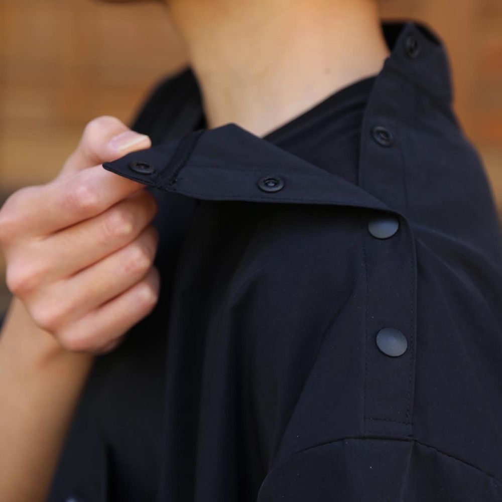 COMME des GARCONS HOMME HOMMEエステルナイロンツイル切り替え