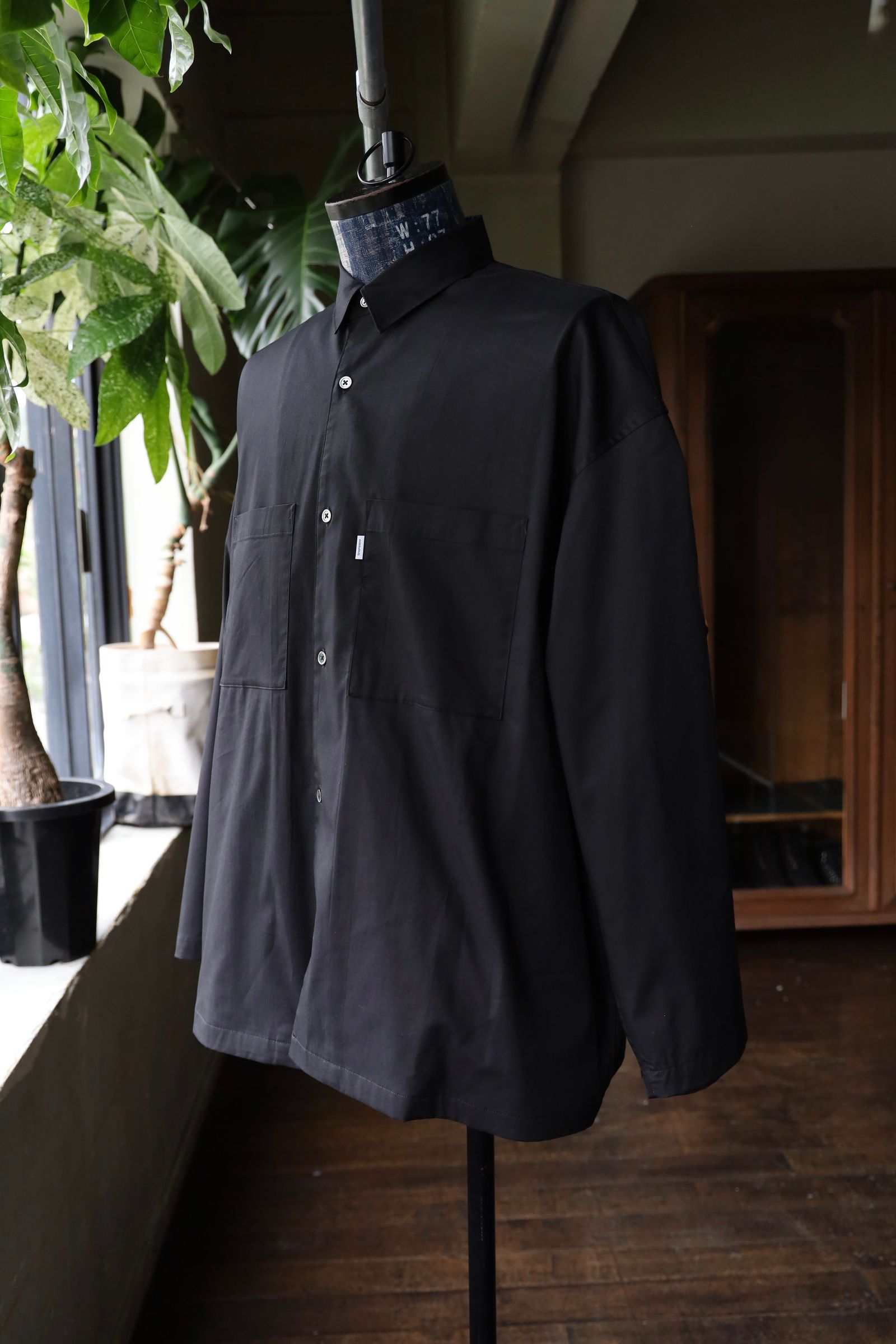 Graphpaper - グラフペーパーシャツ 25SS Solotex Twill L/S Oversized