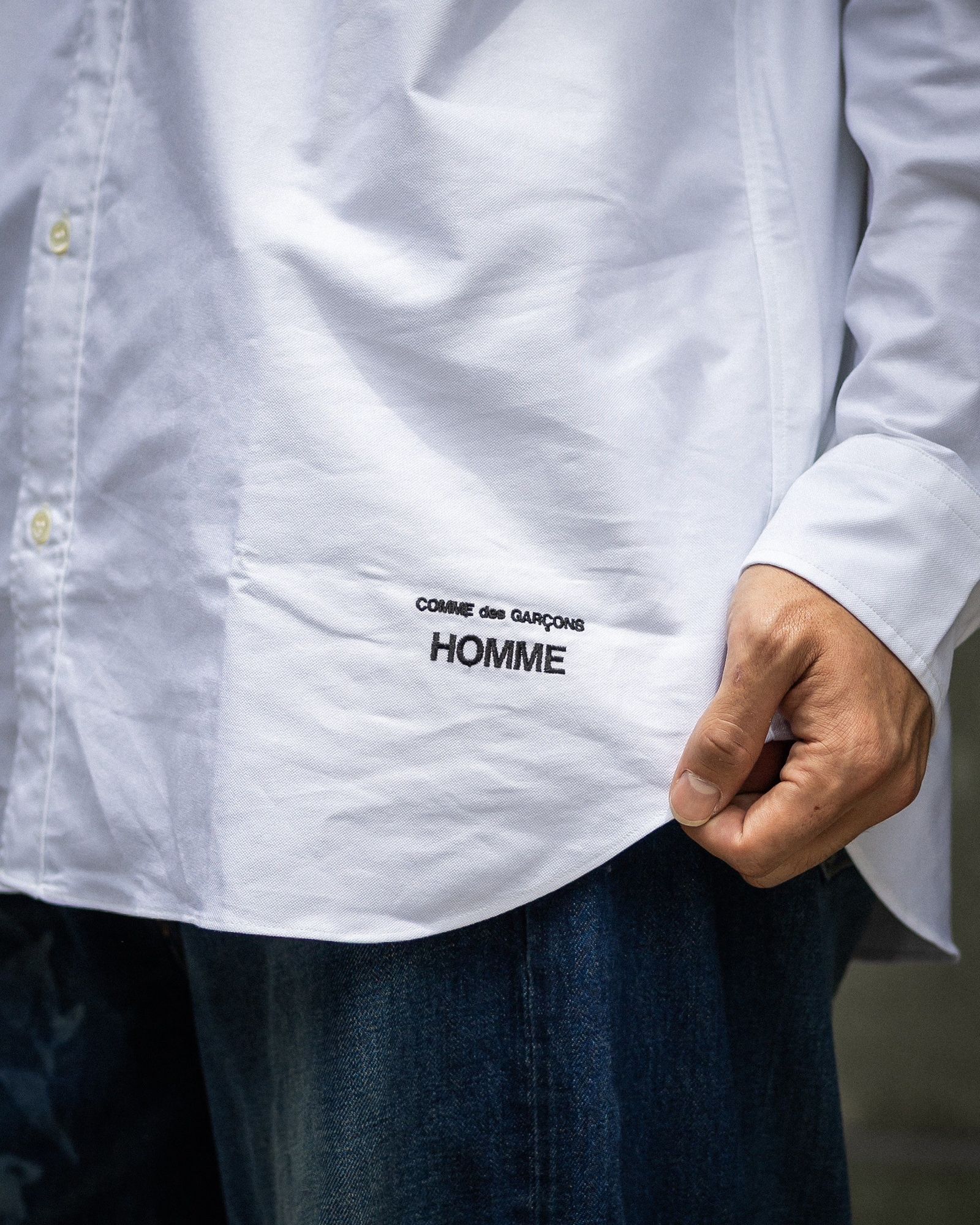 COMME des GARCONS HOMME - コムデギャルソンオム 綿オックスフォード