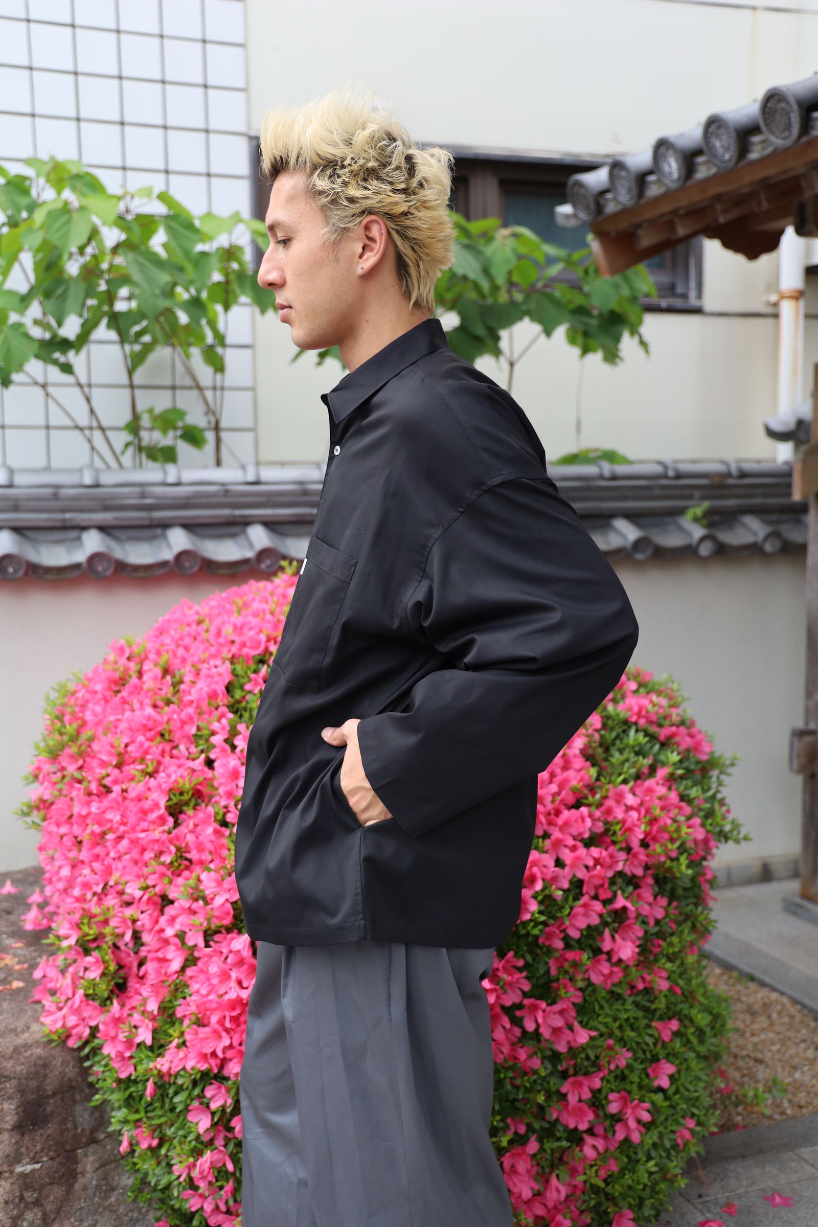 グラフペーパー Solotex Twill L/S Oversized Box Shirt 5月31日(土