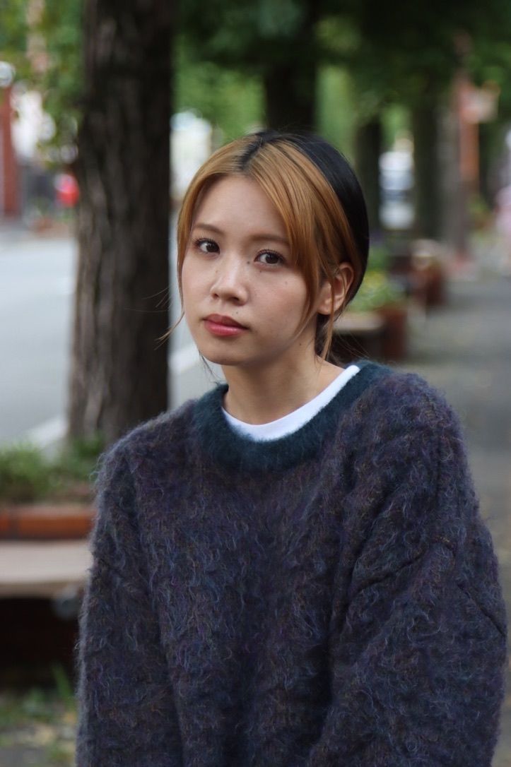 トップス YOKE 4COLOR MIX JACQUARD MOHIAR CREWNECK YOKE 22AW 4COLOR