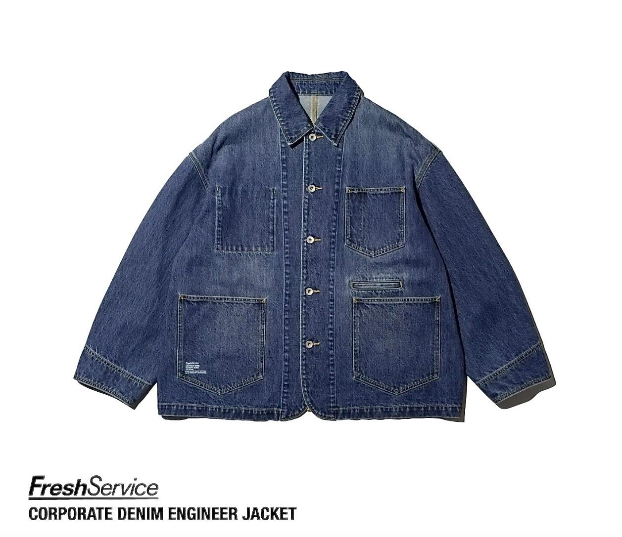 FreshService - フレッシュサービス CORPORATE DENIM ENGINEER JACKET