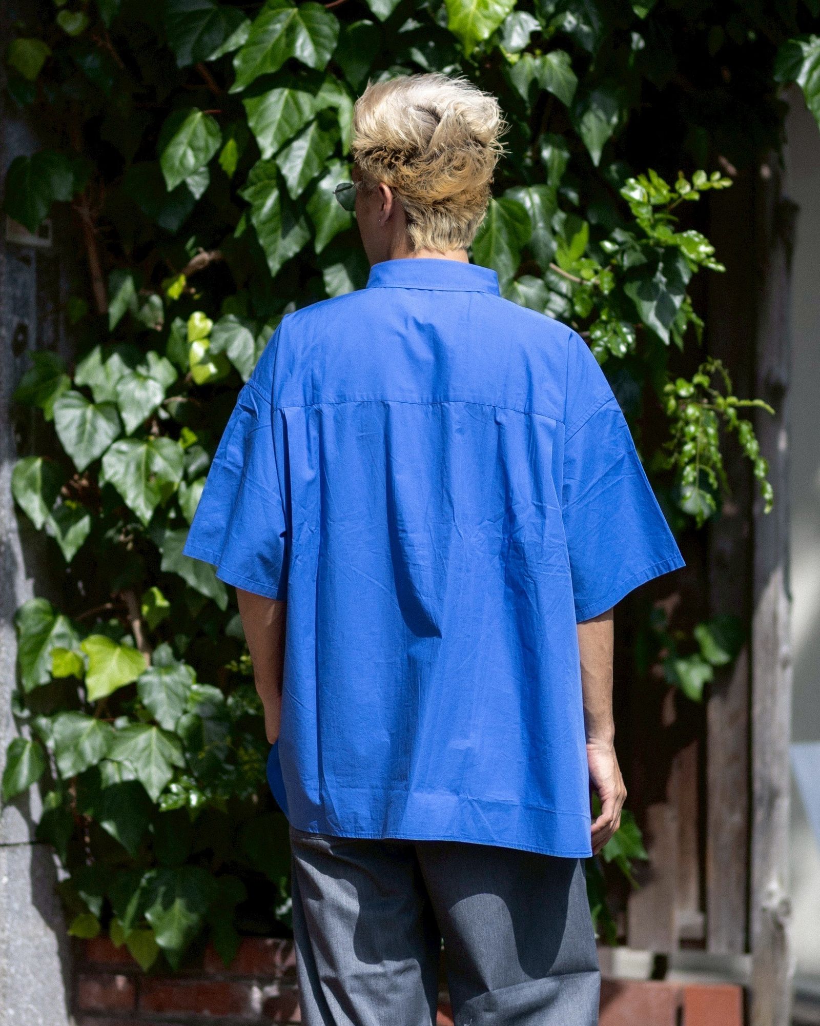 FreshService - フレッシュサービス CORPORATE UNIFORM S/S SHIRT(BLUE