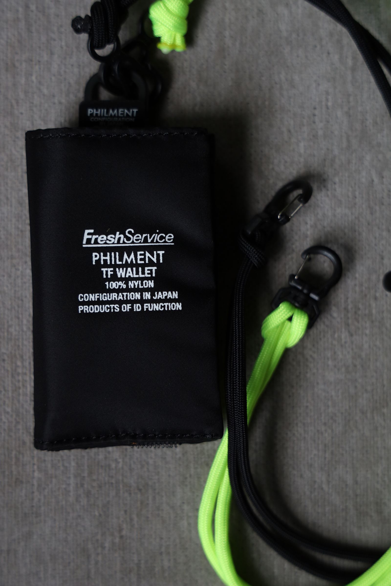 FreshService - フレッシュサービスPHILMENT FS TF WALLET(BLACK)☆12