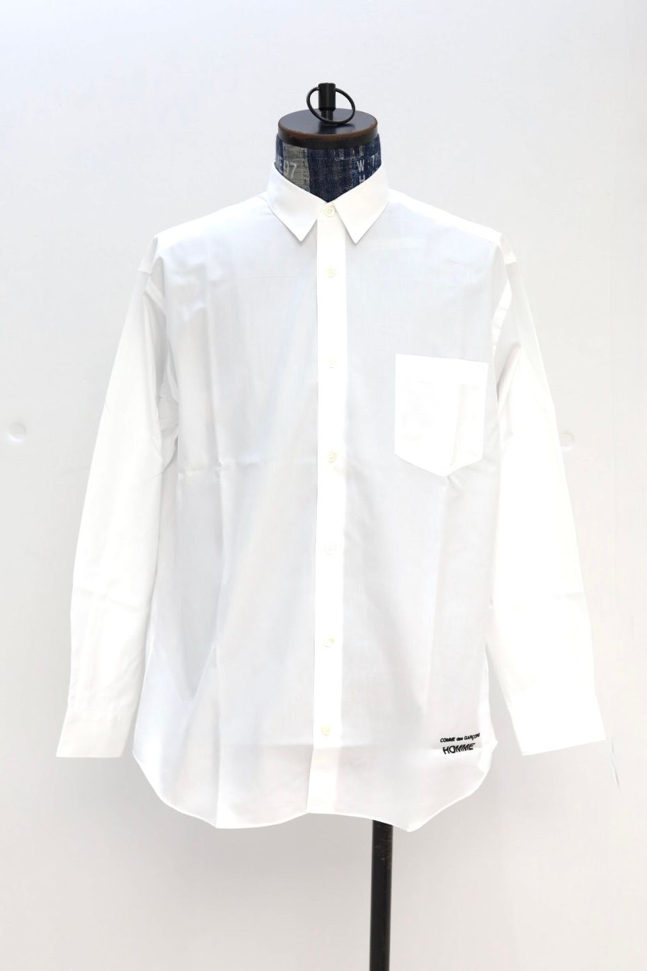 COMME des GARCONS HOMME - コムデギャルソンオム 綿ブロードL/Sシャツ