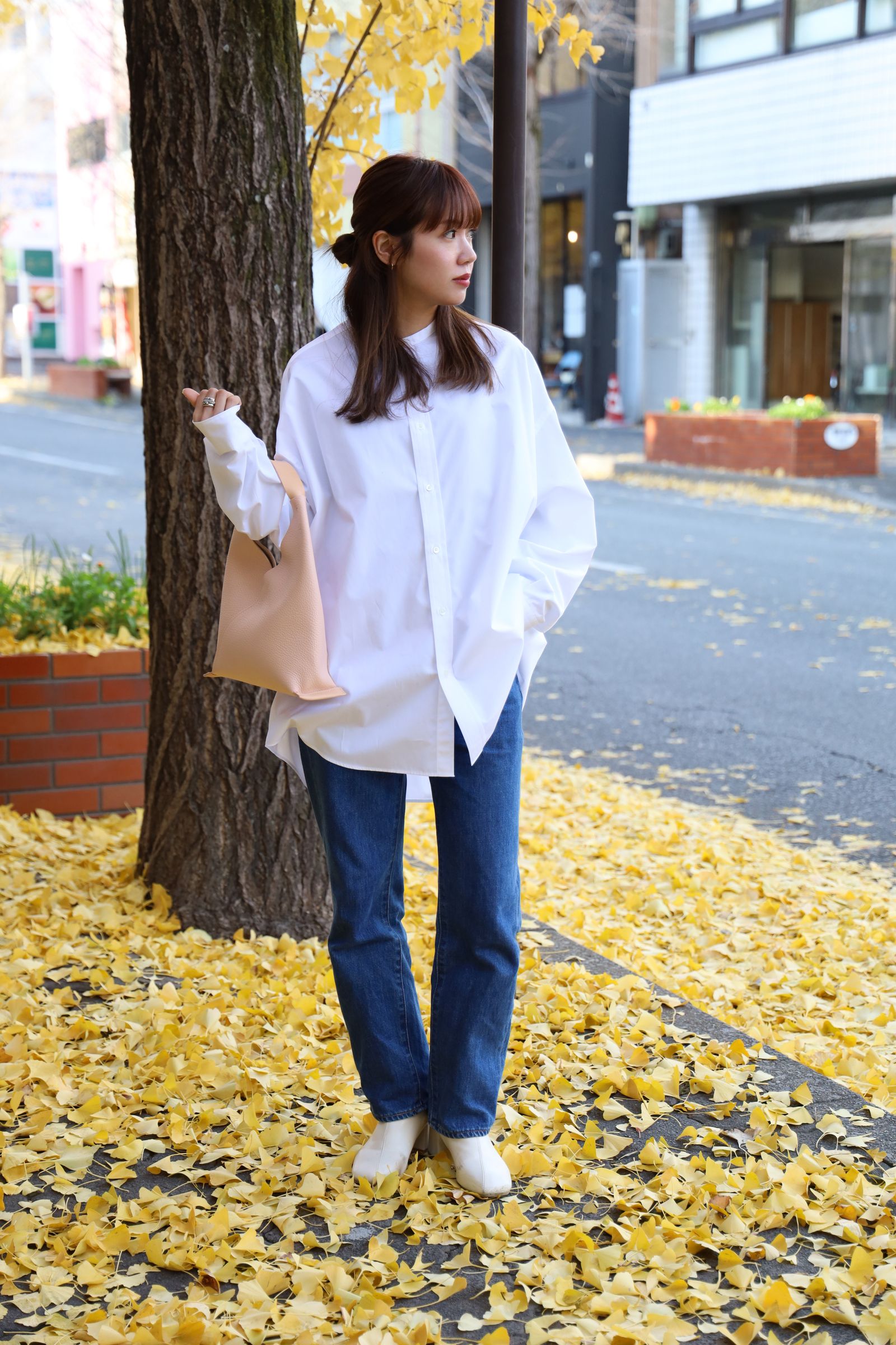 バンドカラーシャツ | MARK