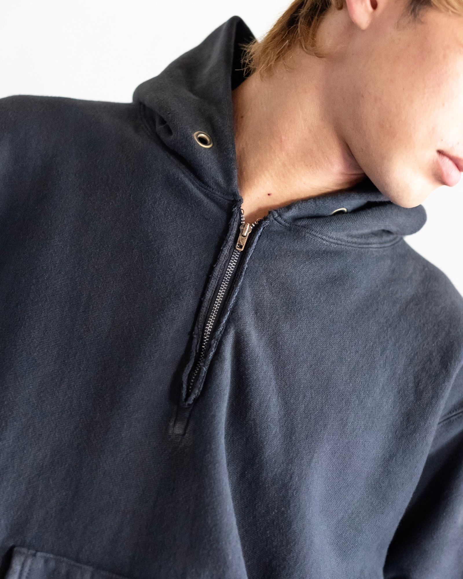 A.PRESSE Vintage Half Zip Sweat Hoodie スタイル 8月24日(土)新作