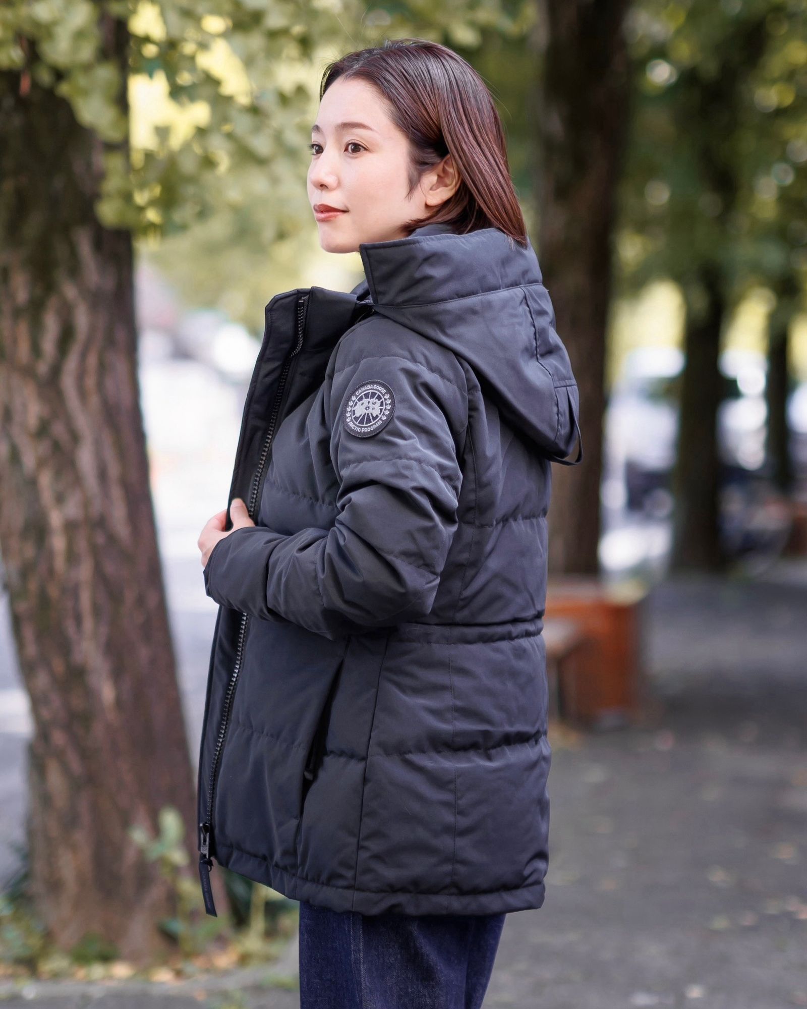 CANADA GOOSE - カナダグースレディース Chelsea Parka Heritage Black