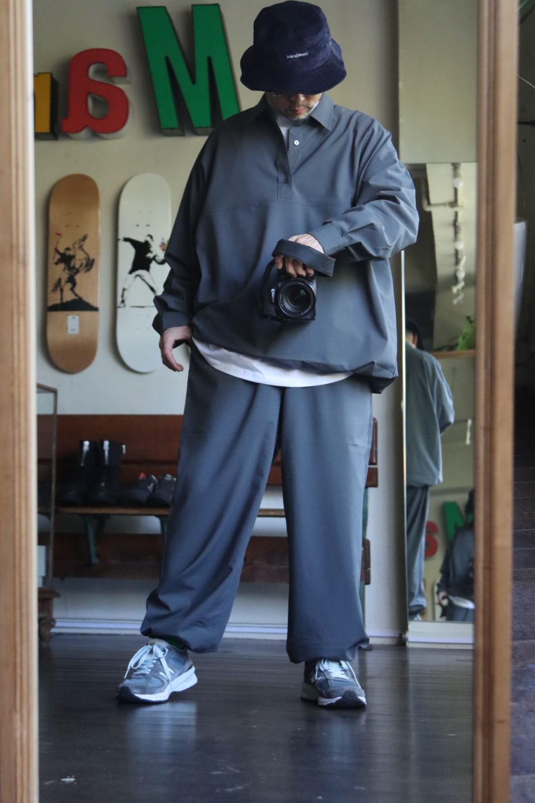 FreshService WOOLY CLOTH ANORAK SHIRTスタイル.2022.10.30. | 2890