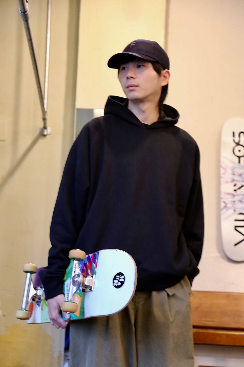 LOOPWHEELER FOR FUTUR×Graphpaper SWEAT PARKAスタイル2019.9.23