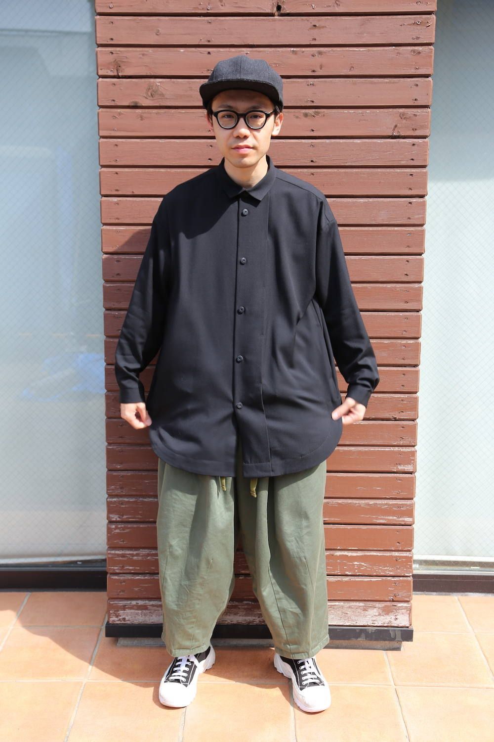 Dulcamara よそいきラウンドヘムシャツ-P