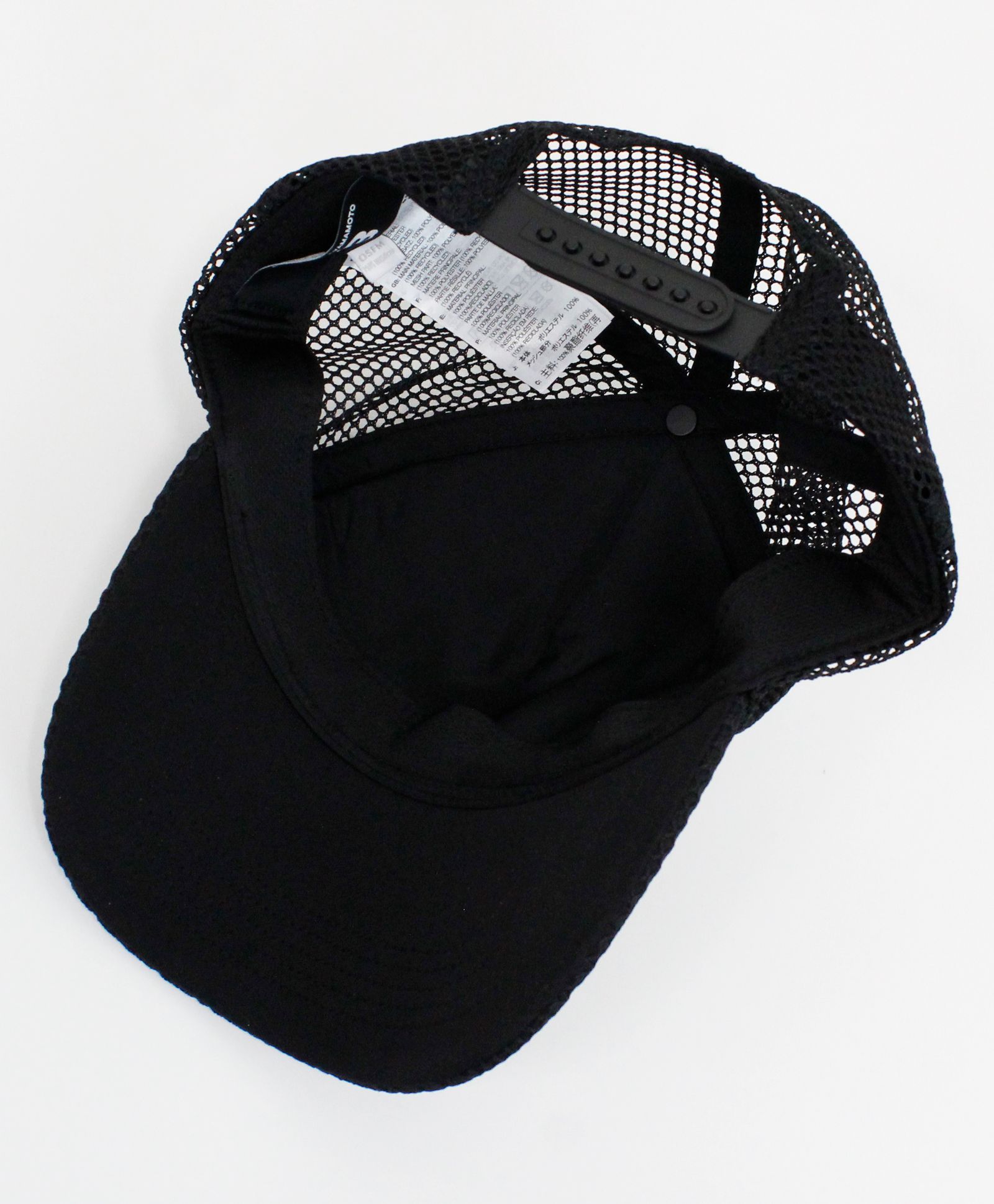 Y-3 - ロゴメッシュキャップ / Y-3 TRUCKER CAP / BLACK [JN1140