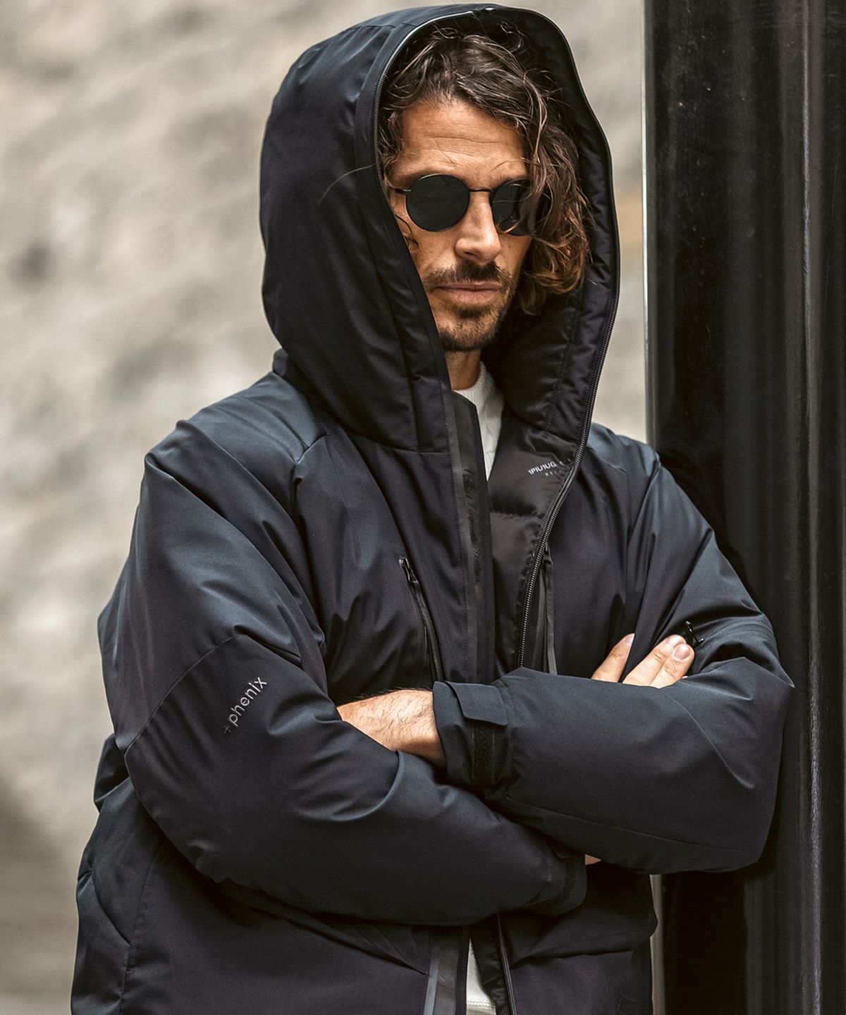 1PIU1UGUALE3 RELAX - +phenix / ダウンパーカー WINDSTOPPER