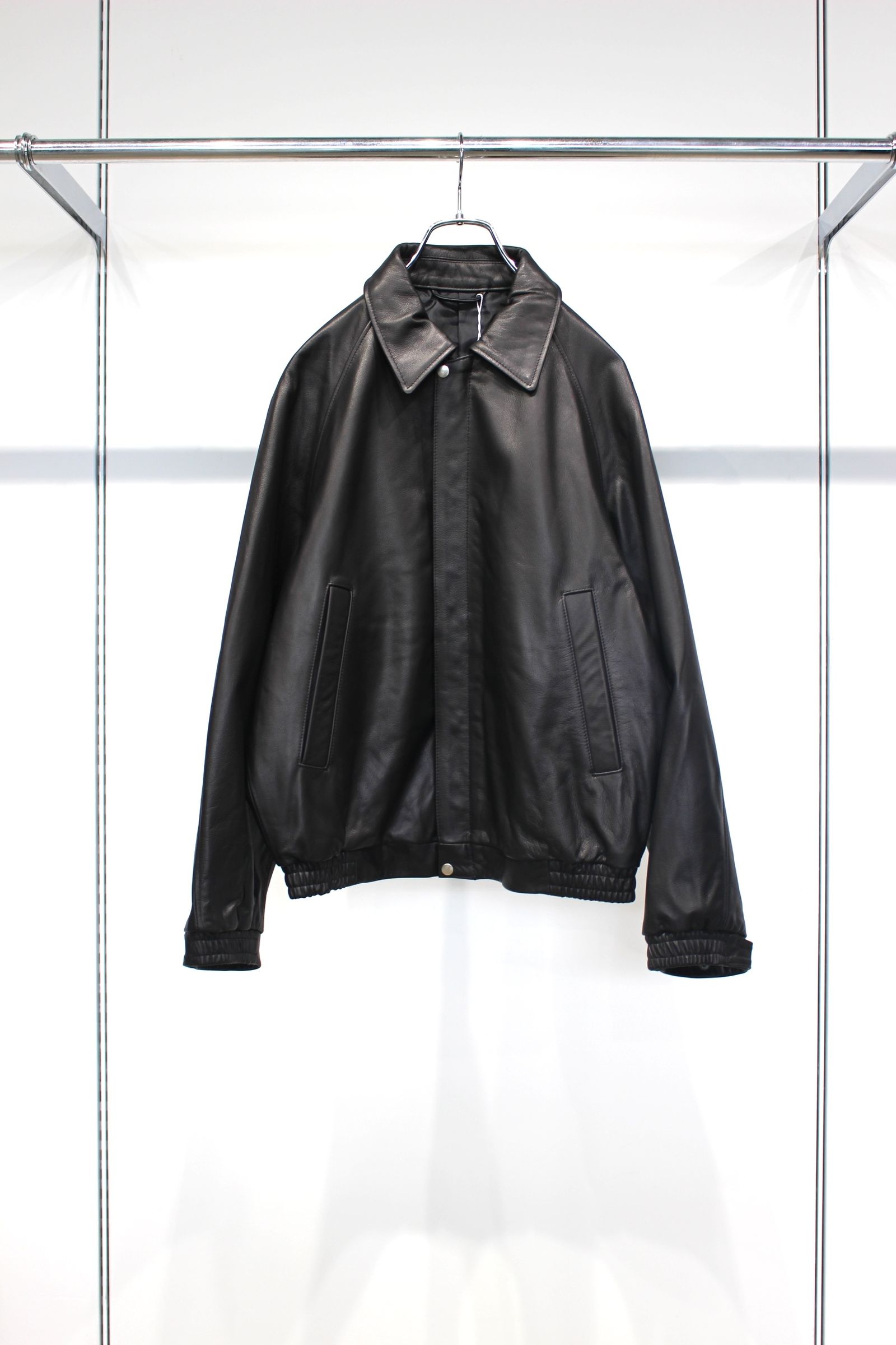 UNIVERSAL PRODUCTS - LEATHER BLOUSON | BLACK | レザーブルゾン