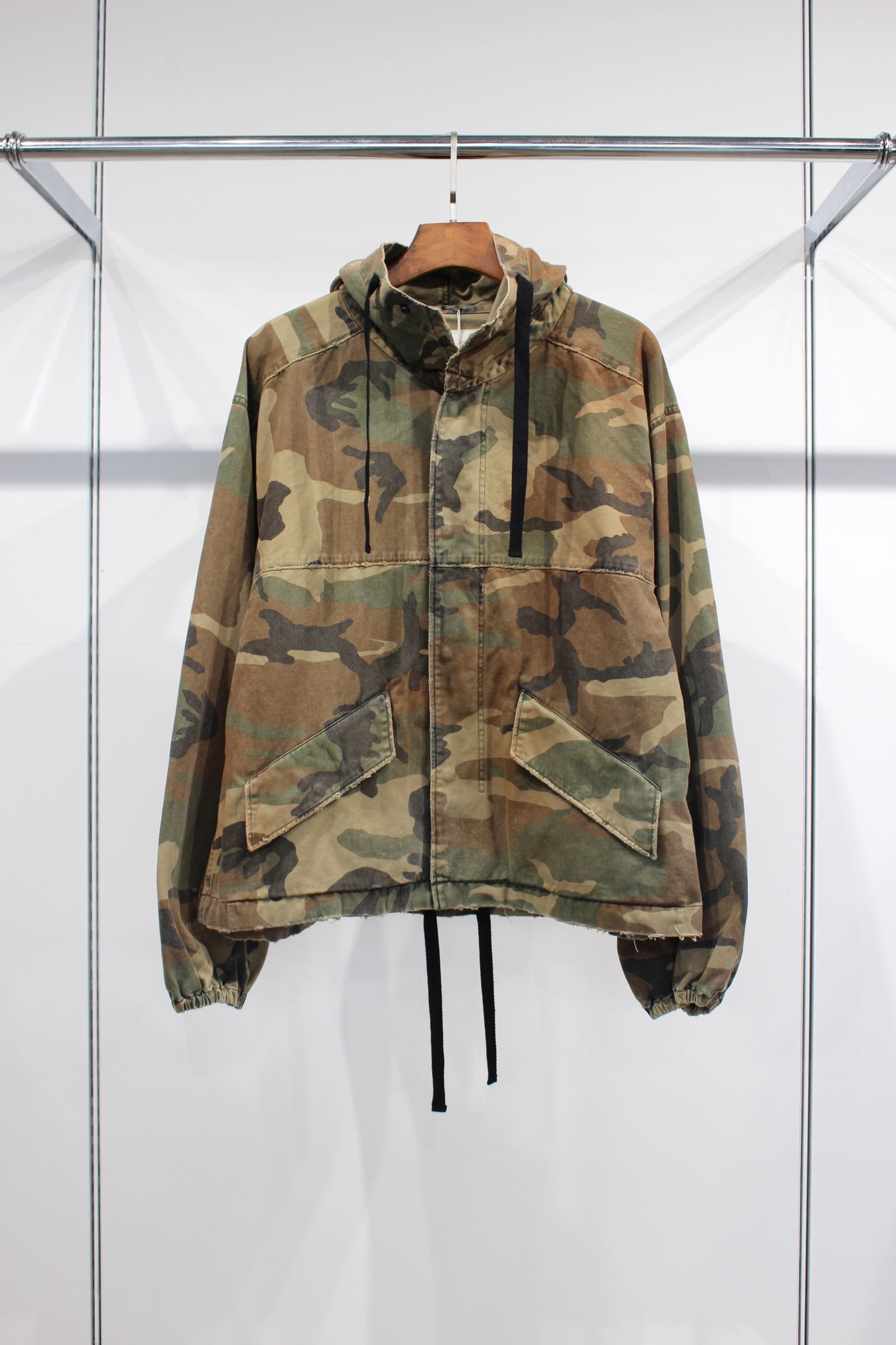 ANCELLM - CAMO HOODIE JACKET | WOODLAND | ジャケット | NapsNote