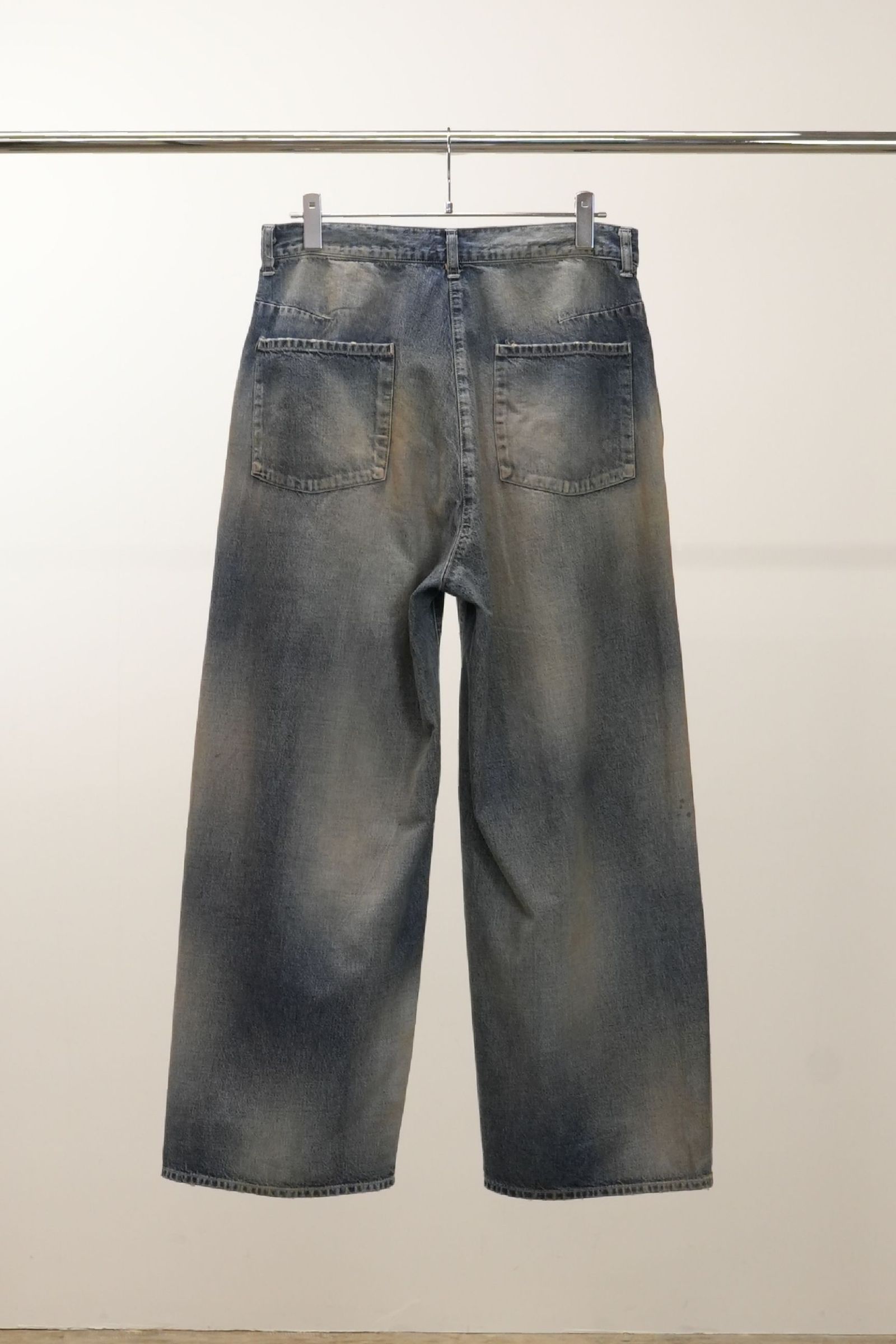 ANCELLM - DENIM WIDE SLACKS | SAND | デニムパンツ | NapsNote