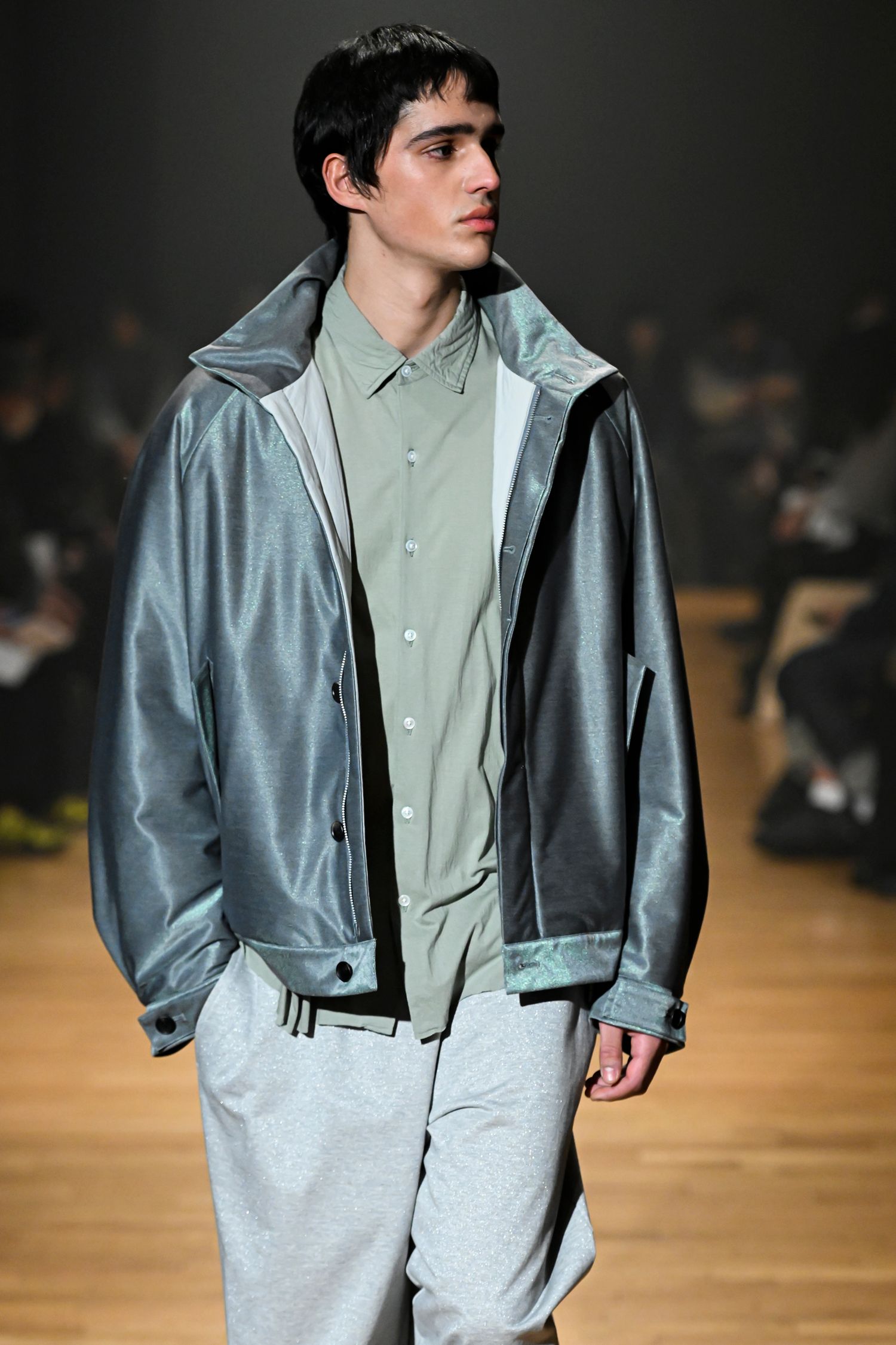 KANEMASA PHIL. - 46G Artisan Shirt / アルチザンシャツ / GREEN | niki