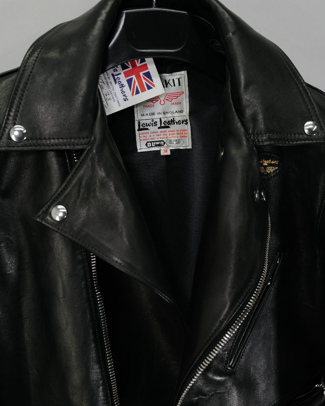 Lewis Leathers - Cyclone -サイクロン- 【Tight-Fit】 (シープレザー