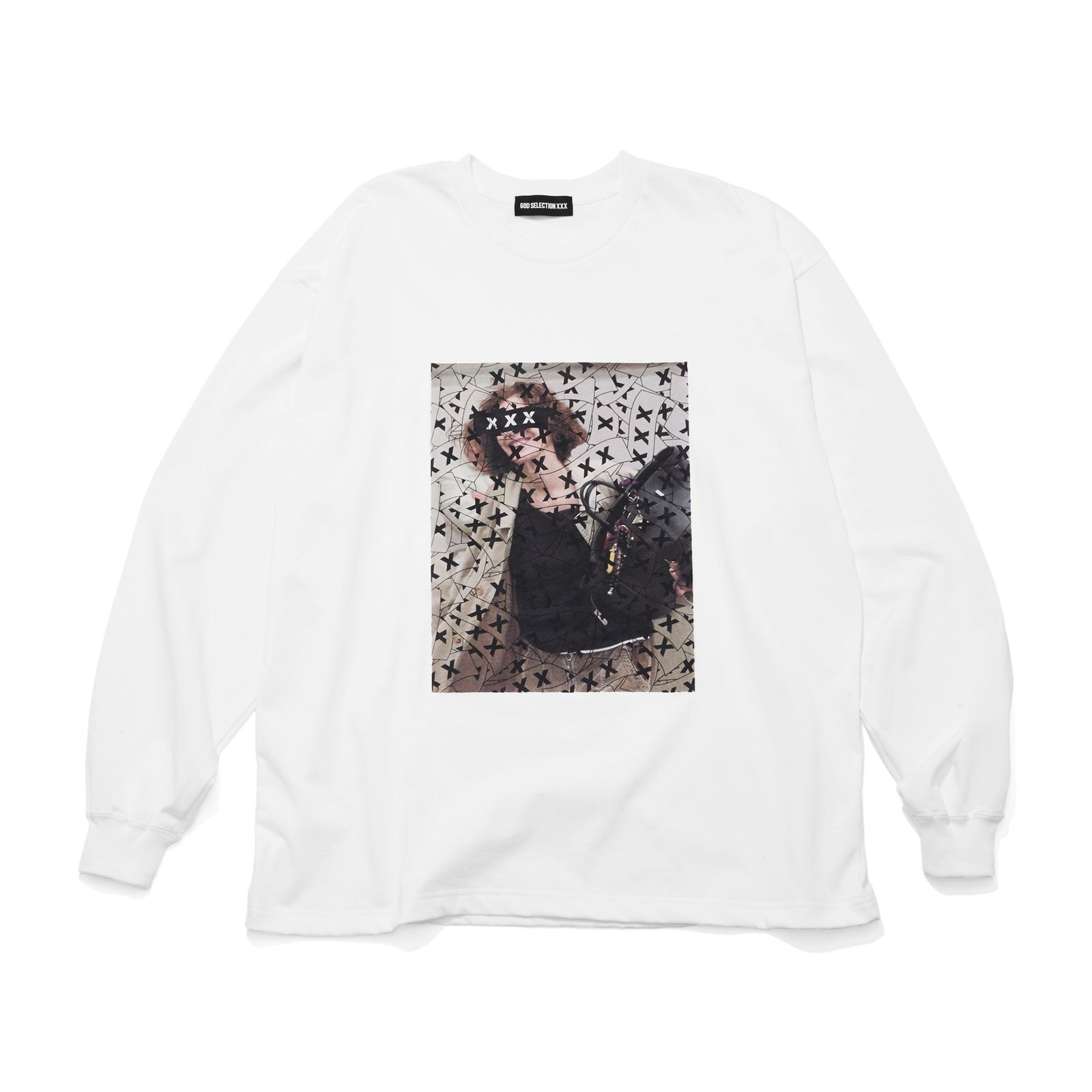 GOD SELECTION XXX - GX-S25-LT-01 LONG SLEEVE T-SHIRT WHITE | River