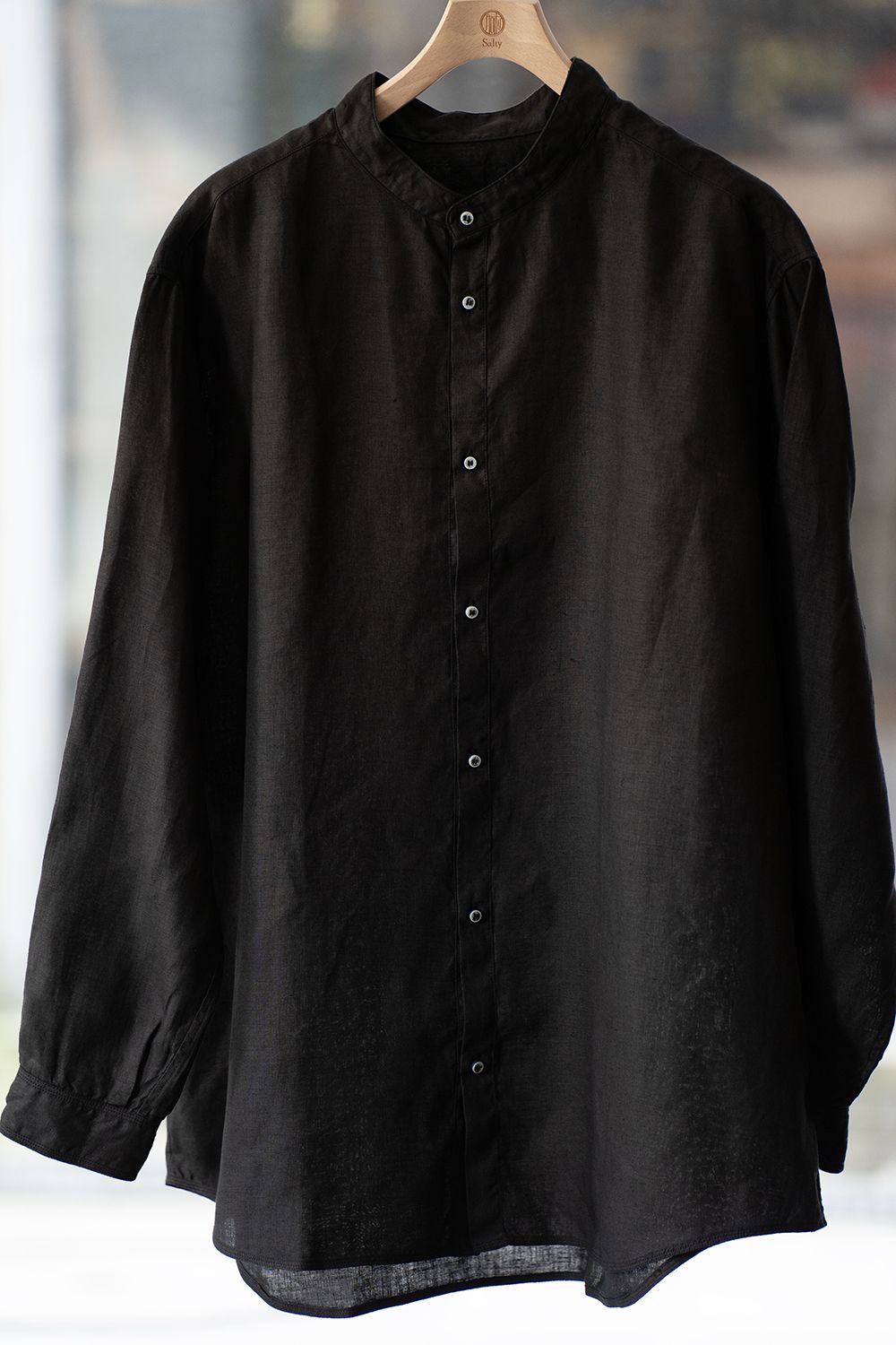 MITTAN - 【ラスト1点】大麻シャツ 3(黒) | Salty