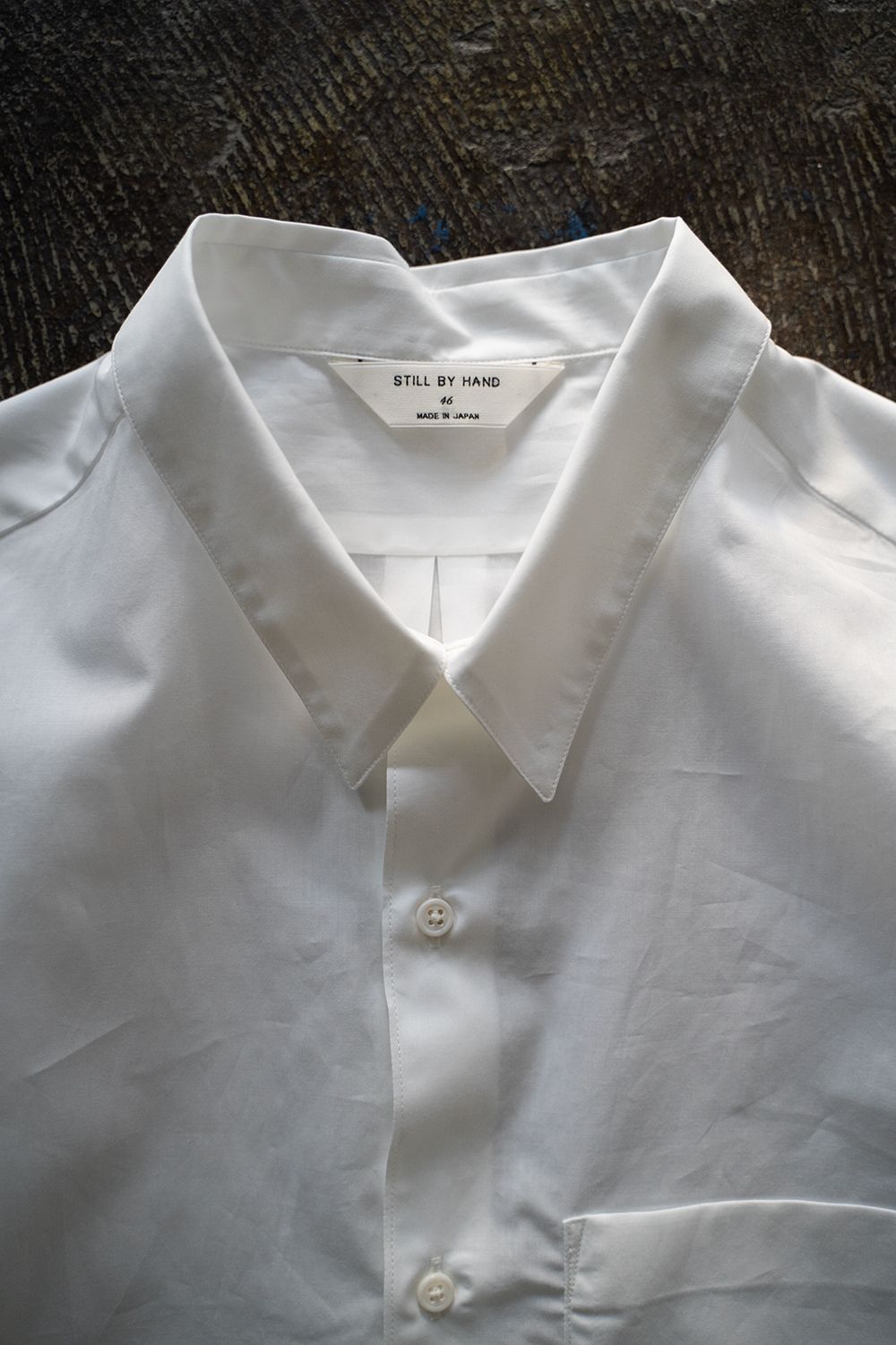 STILL BY HAND - 【ラスト1点】【25SS】ブロードレギュラーカラー