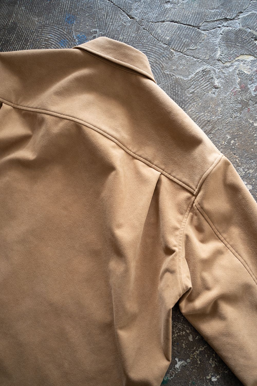 STILL BY HAND - 【ラスト1点】【25AW】フェイクスウェードシャツ