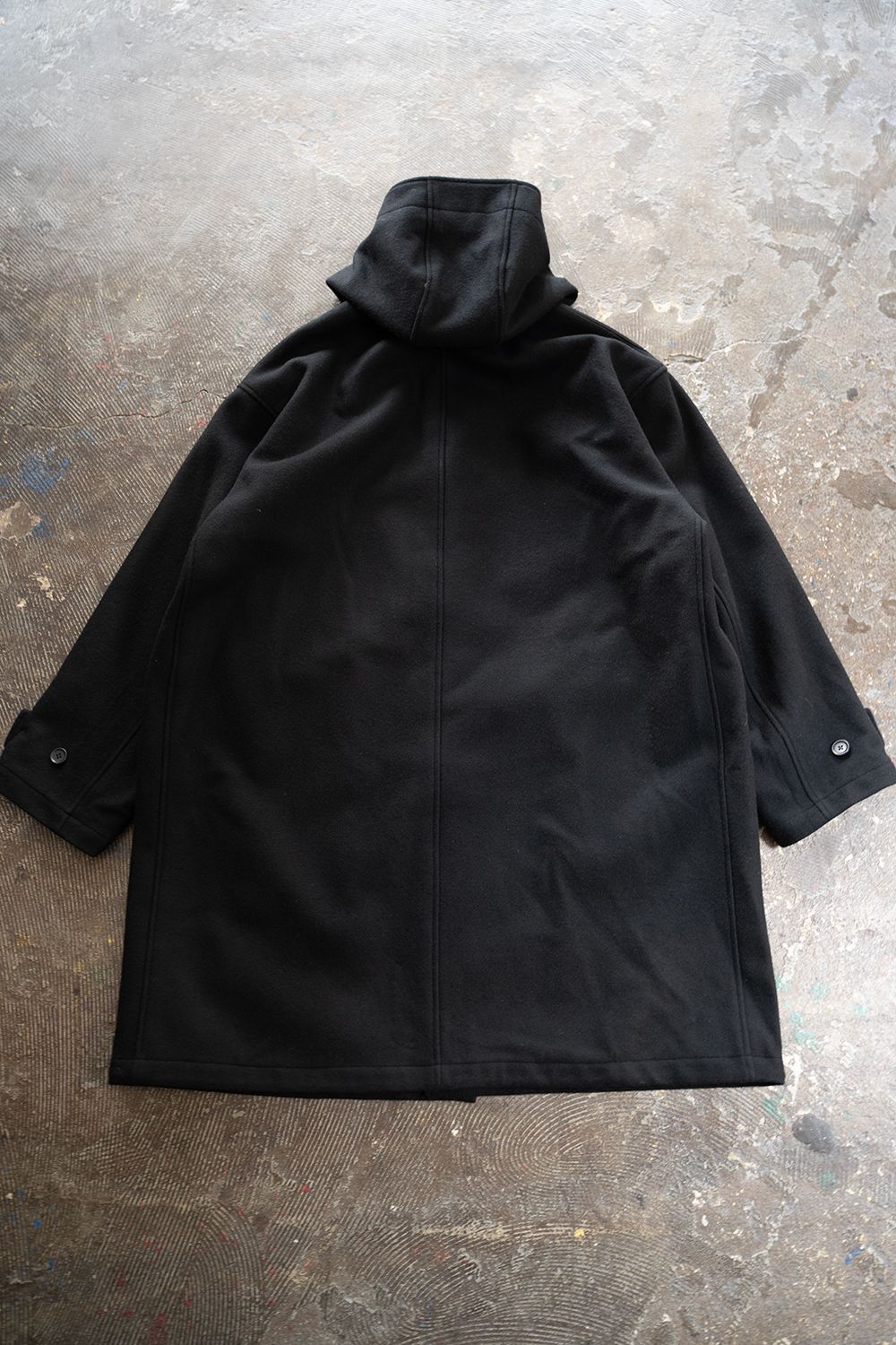 STILL BY HAND - 【ラスト1点】【24AW】ラムウールメルトンフード