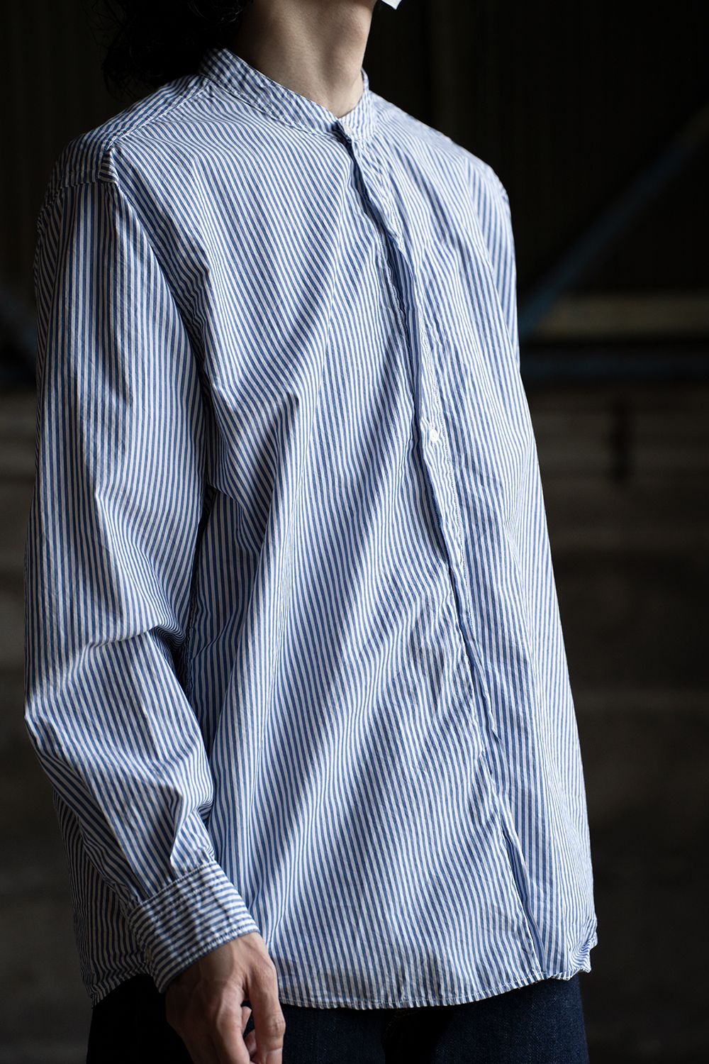 CIOTA - 【ラスト1点】スビンコットンタイプライターバンドカラー