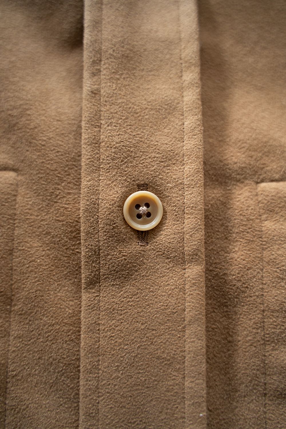 STILL BY HAND - 【ラスト1点】【25AW】フェイクスウェードシャツ