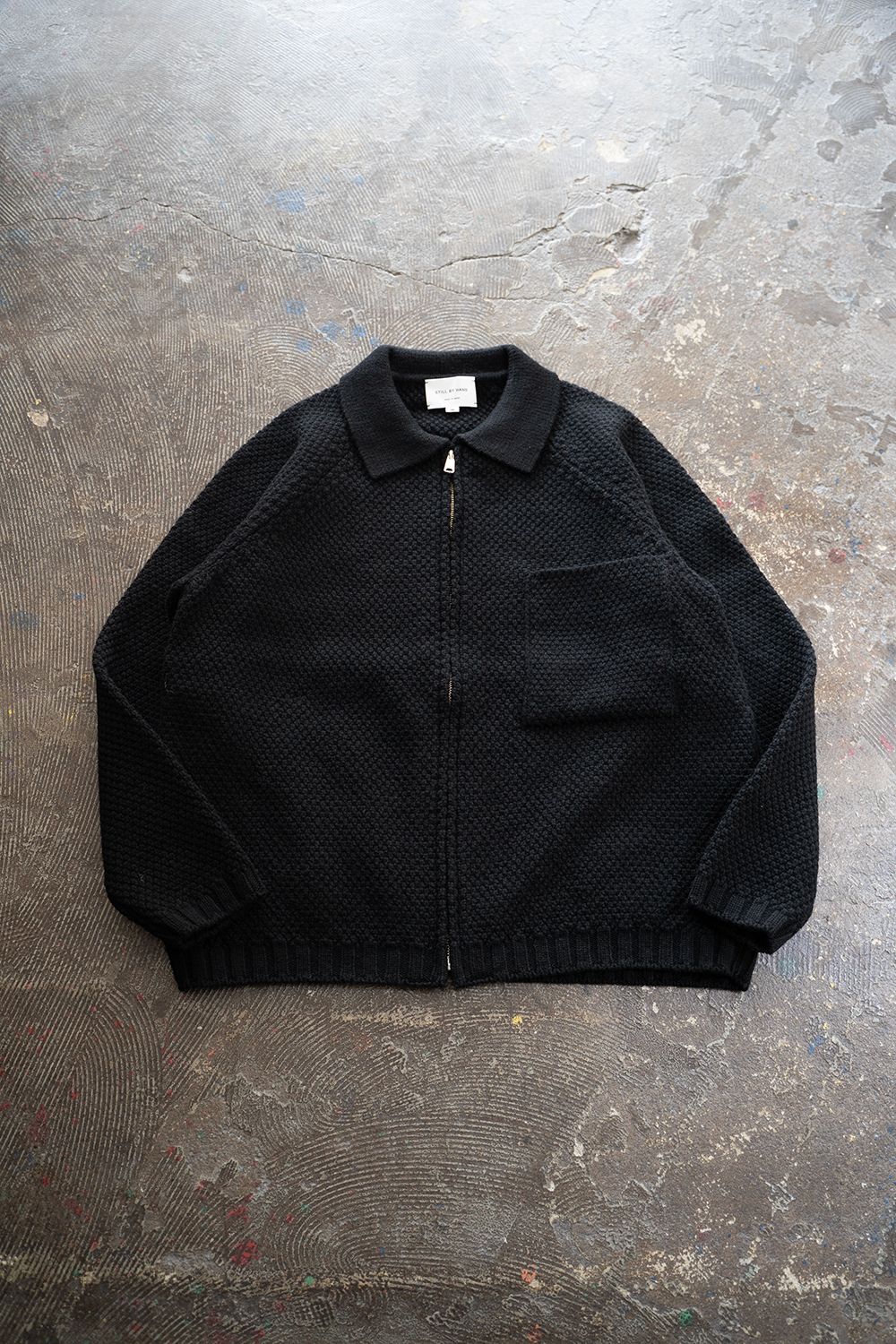 still by hand 中綿ジャケットsize46 黒 still by hand 中綿ジャケット