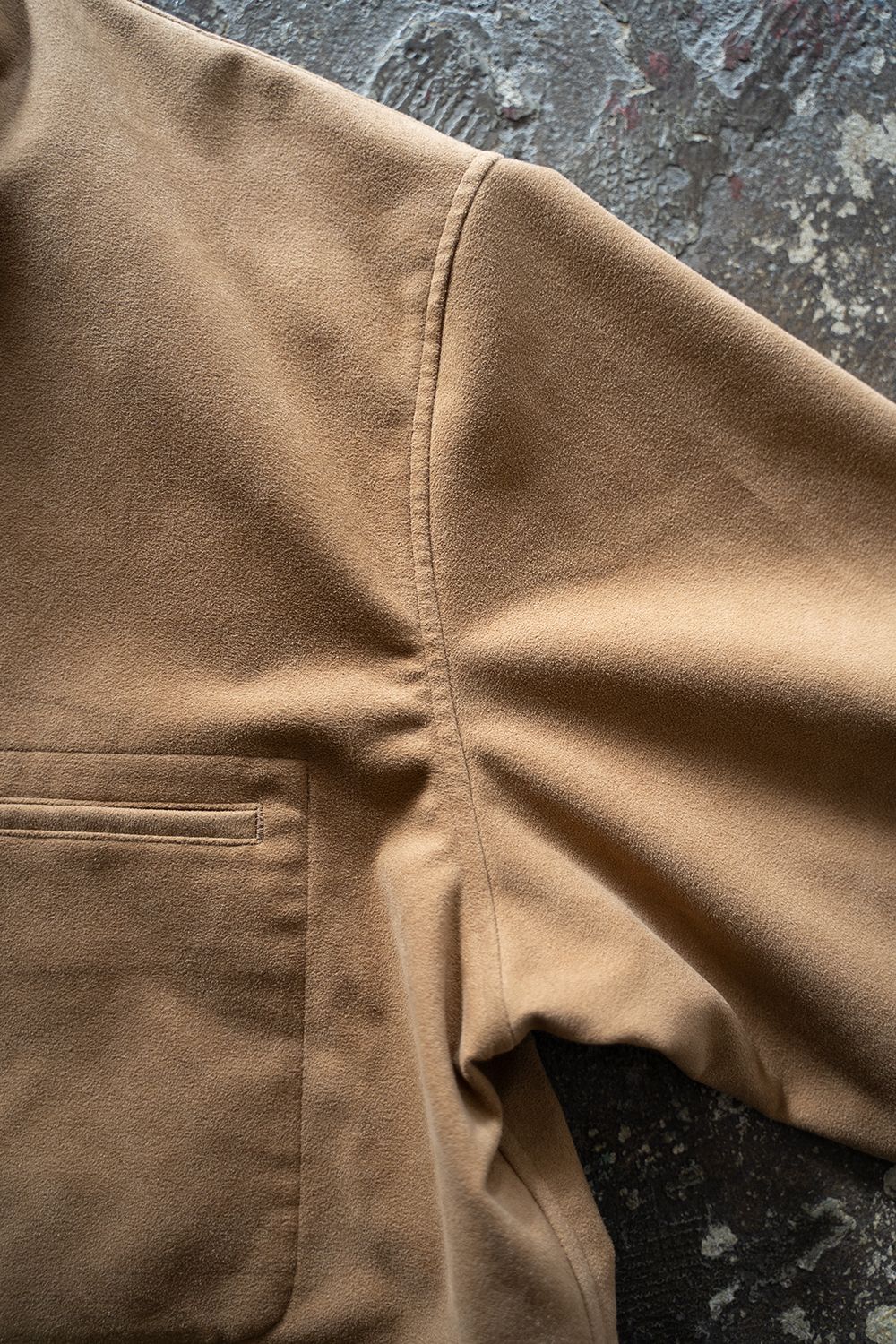 STILL BY HAND - 【ラスト1点】【25AW】フェイクスウェードシャツ