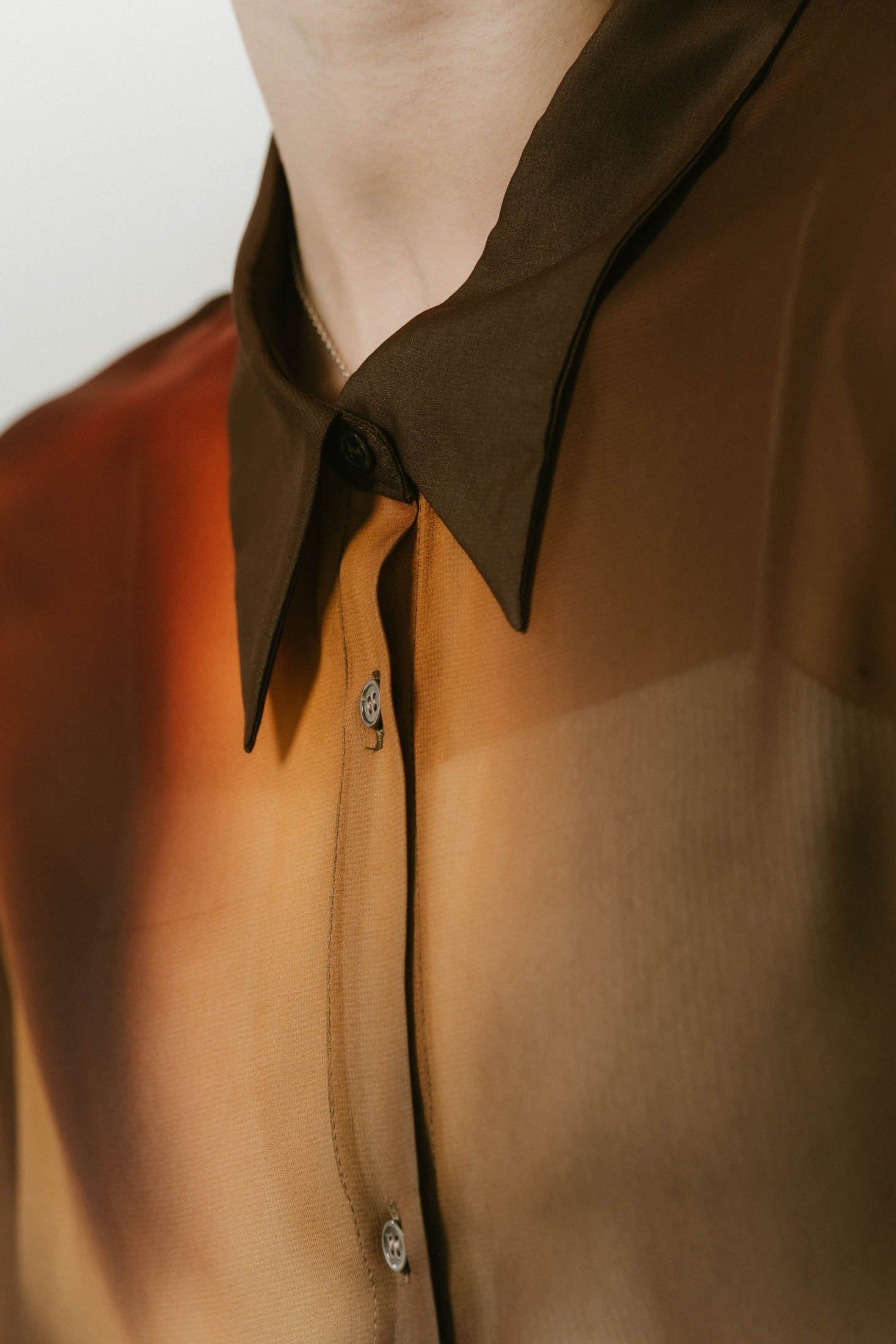 Knuth Marf - flower print sheer shirt / フラワープリントシアー