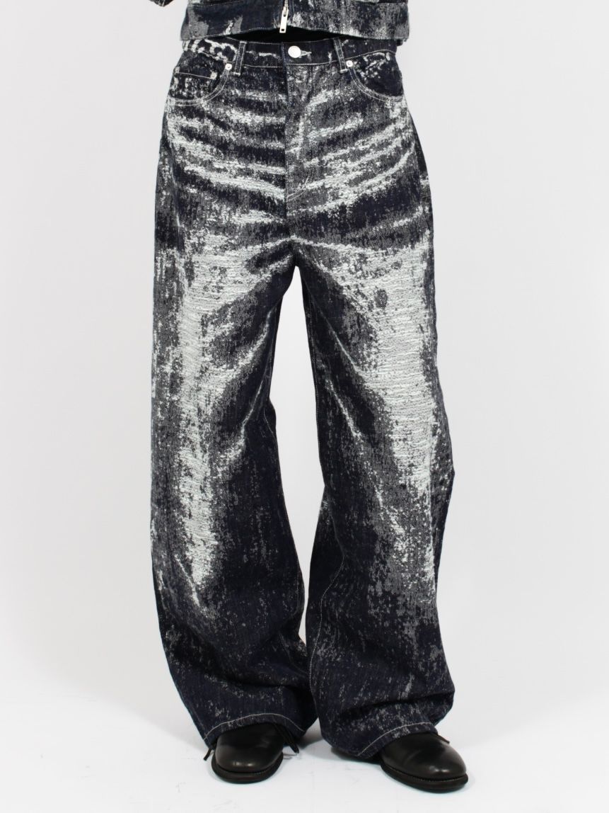 TAAKK - 【26SS】ワイド デニム パンツ / WIDE DENIM / インディゴ