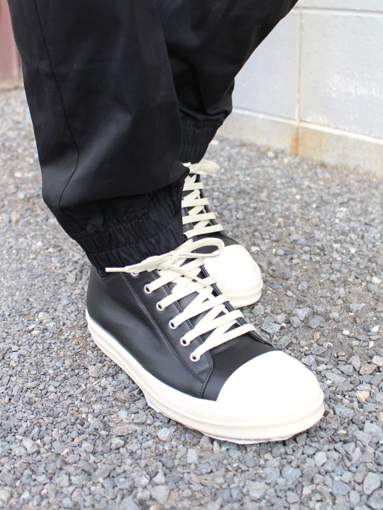 RICK OWENS - 【26SS】カーフレザー スニーカー ロースニークス ロー