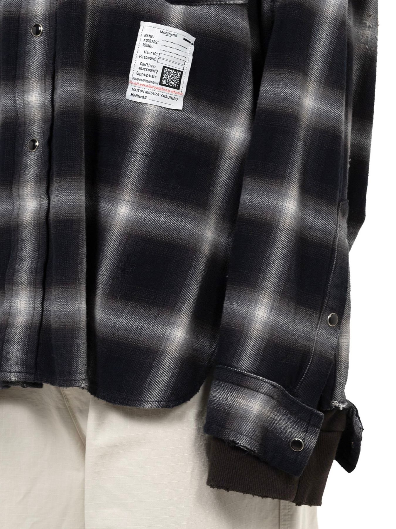 Maison MIHARA YASUHIRO - 【25AW】スウェット フーディー ドッキング