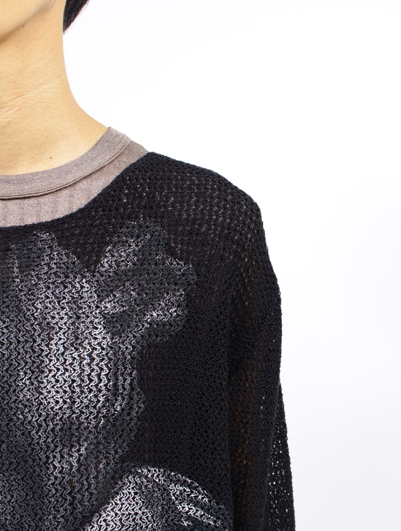 TAAKK - 【25AW】フラワープリント ニット / FLOWER PRINT KNIT