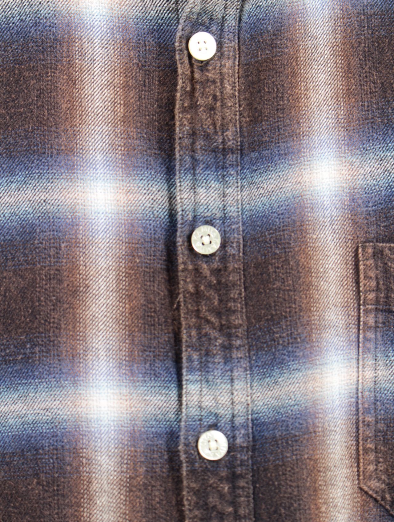 KAMIYA - 【25SS】ブリーチド チェック シャツ / BLEACHED CHECK