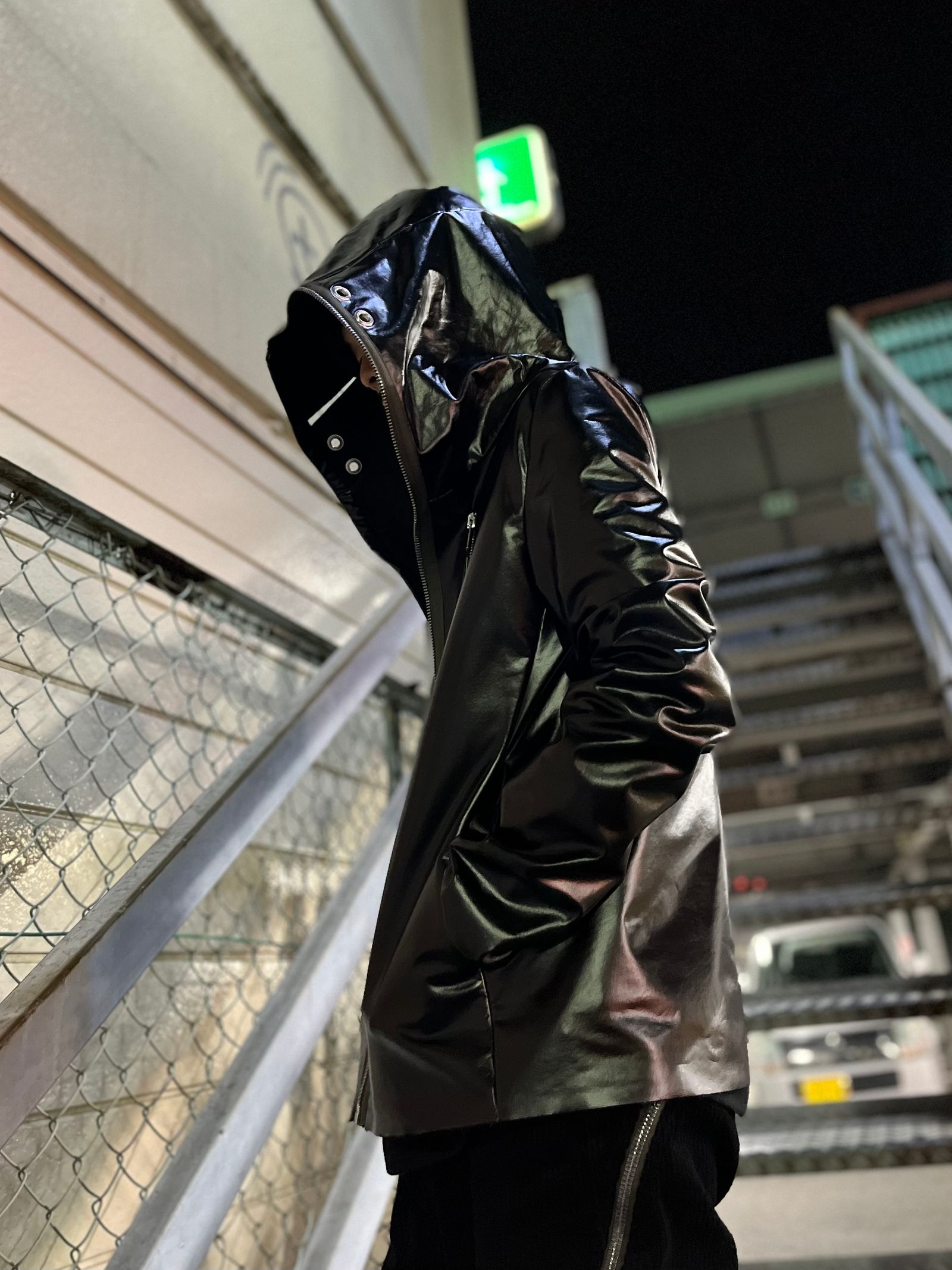 22FW Rick Owens ランウェイピースを使用したモードスタイル | 1130