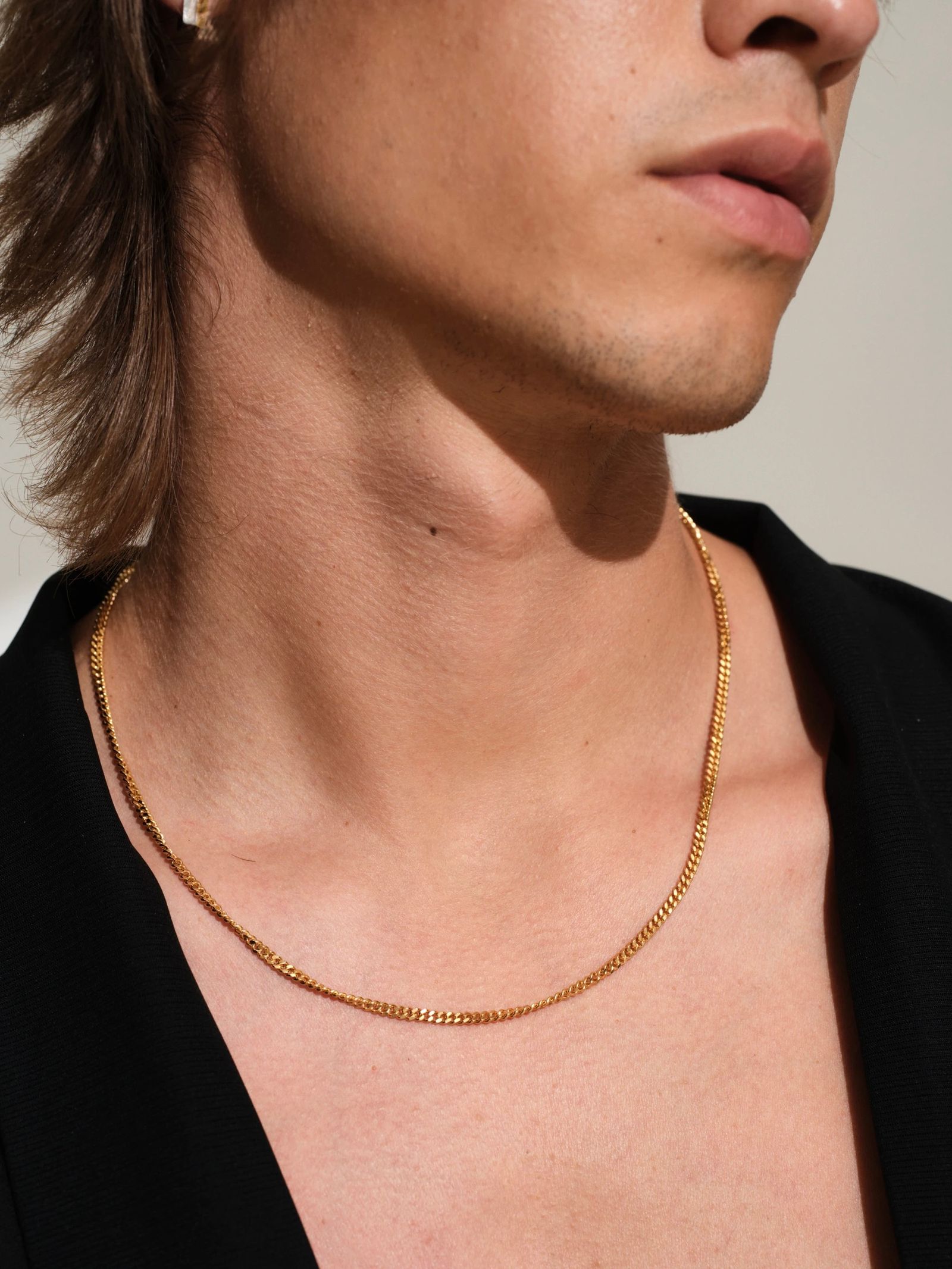 TOMWOOD - カーブ チェーン ネックレス M / Curb Chain M / ゴールド